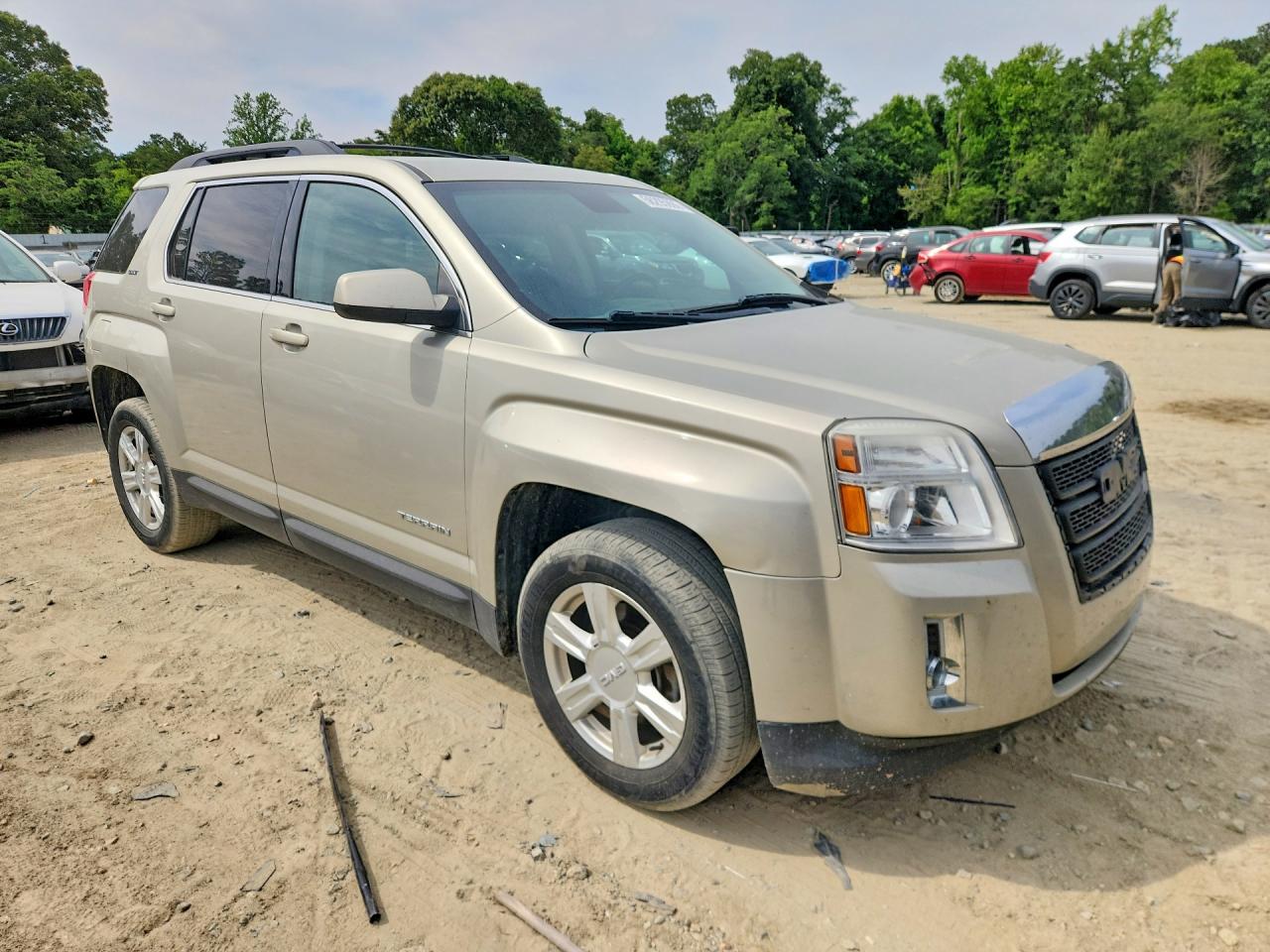 2015 Gmc Terrain Slt Tan vin: 2GKALSEK7F6355088