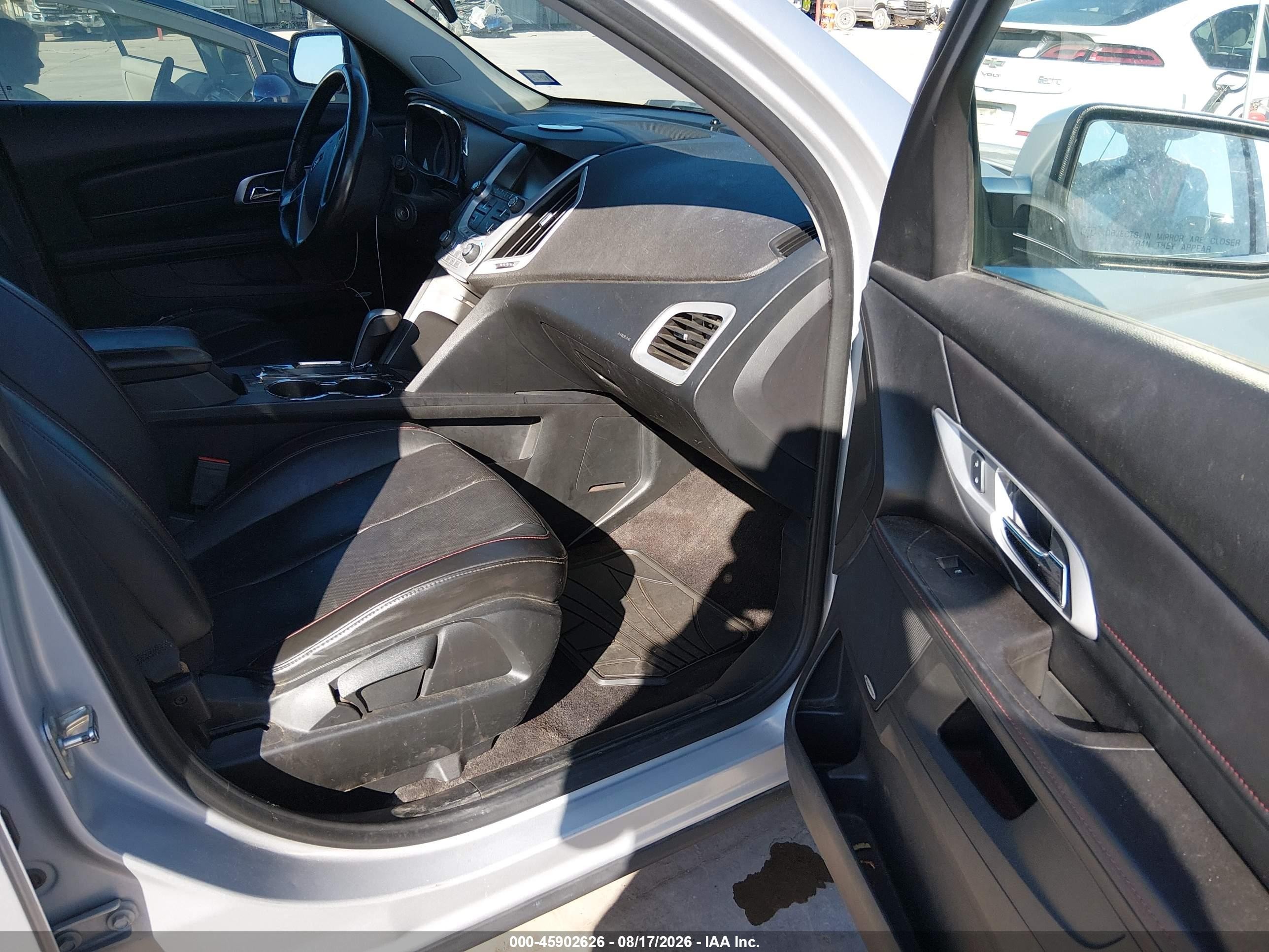 2015 Gmc Terrain Slt-1 Серебряный vin: 2GKALSEK7F6438956