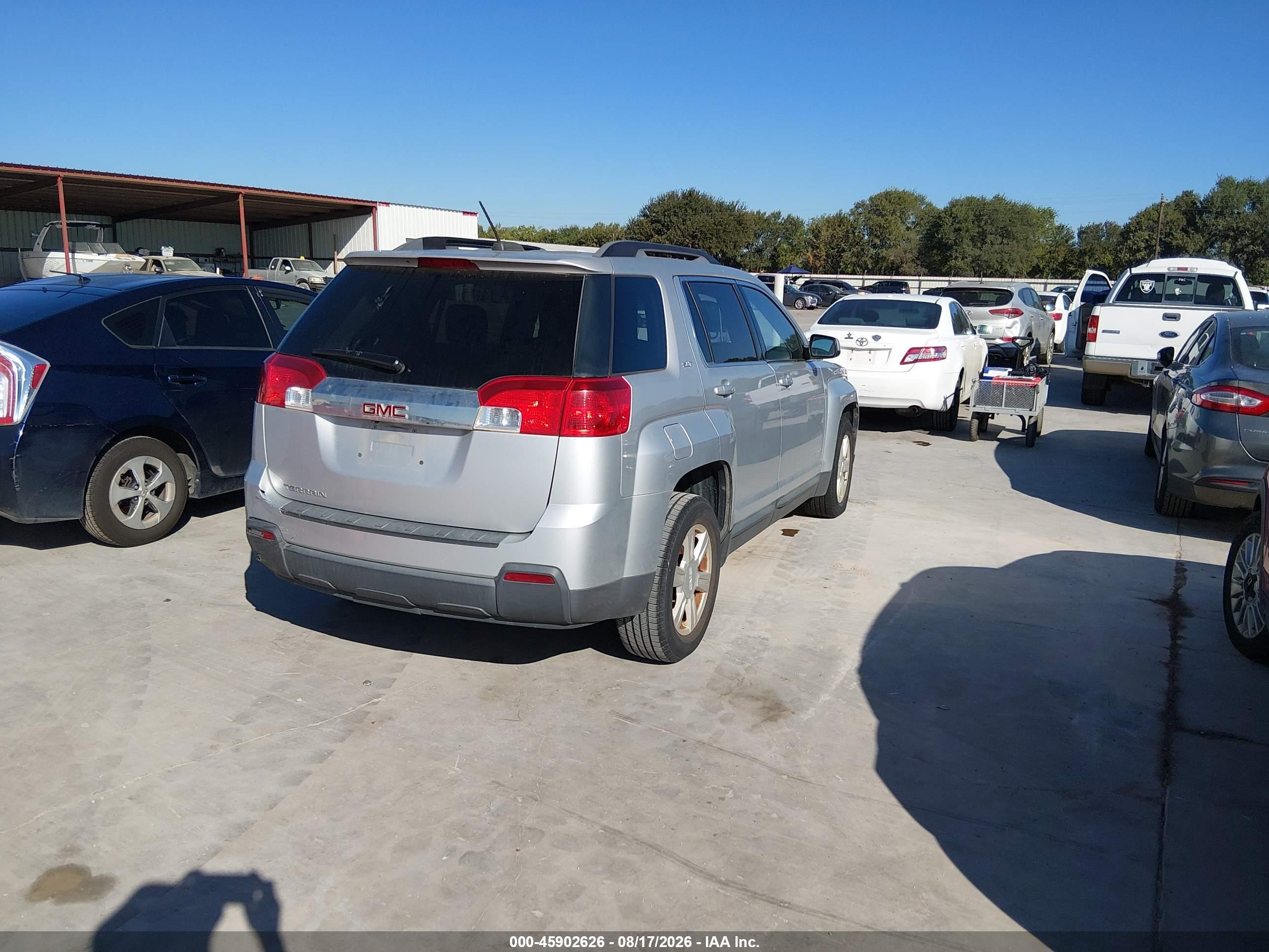 2015 Gmc Terrain Slt-1 Серебряный vin: 2GKALSEK7F6438956