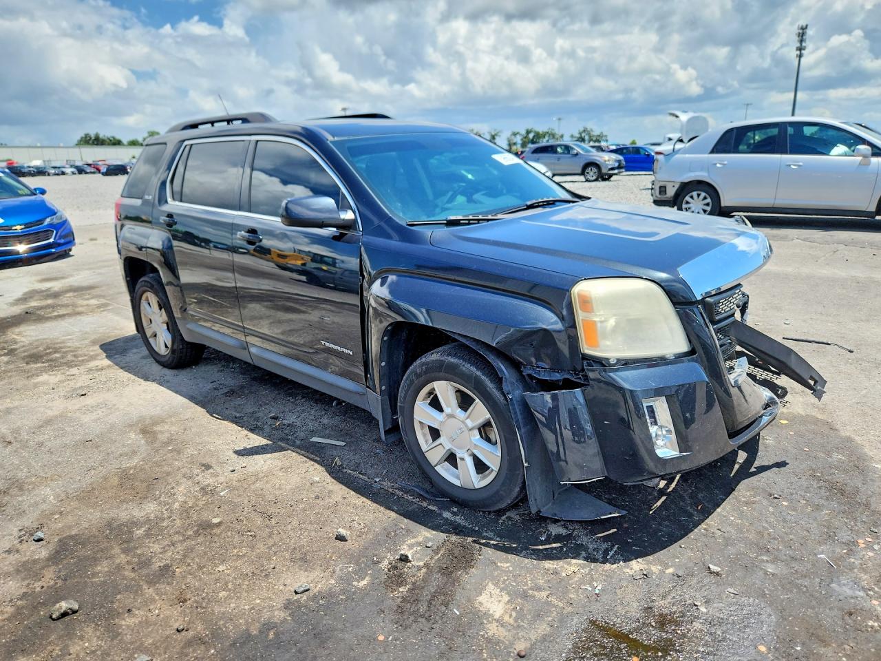 2012 Gmc Terrain Sle Gray vin: 2GKALSEK8C6282342