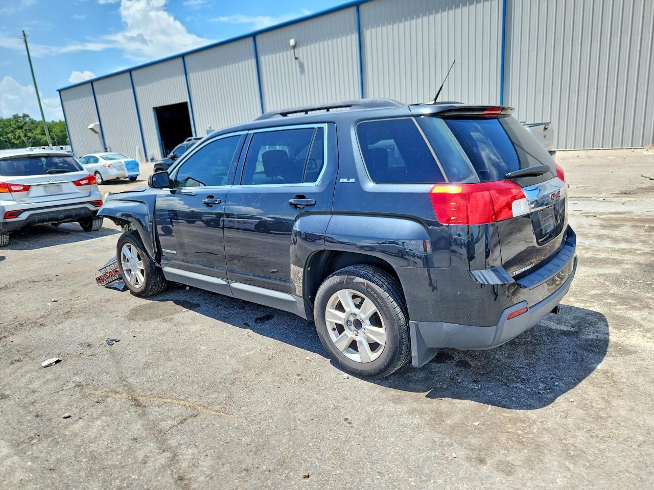 2012 Gmc Terrain Sle Gray vin: 2GKALSEK8C6282342