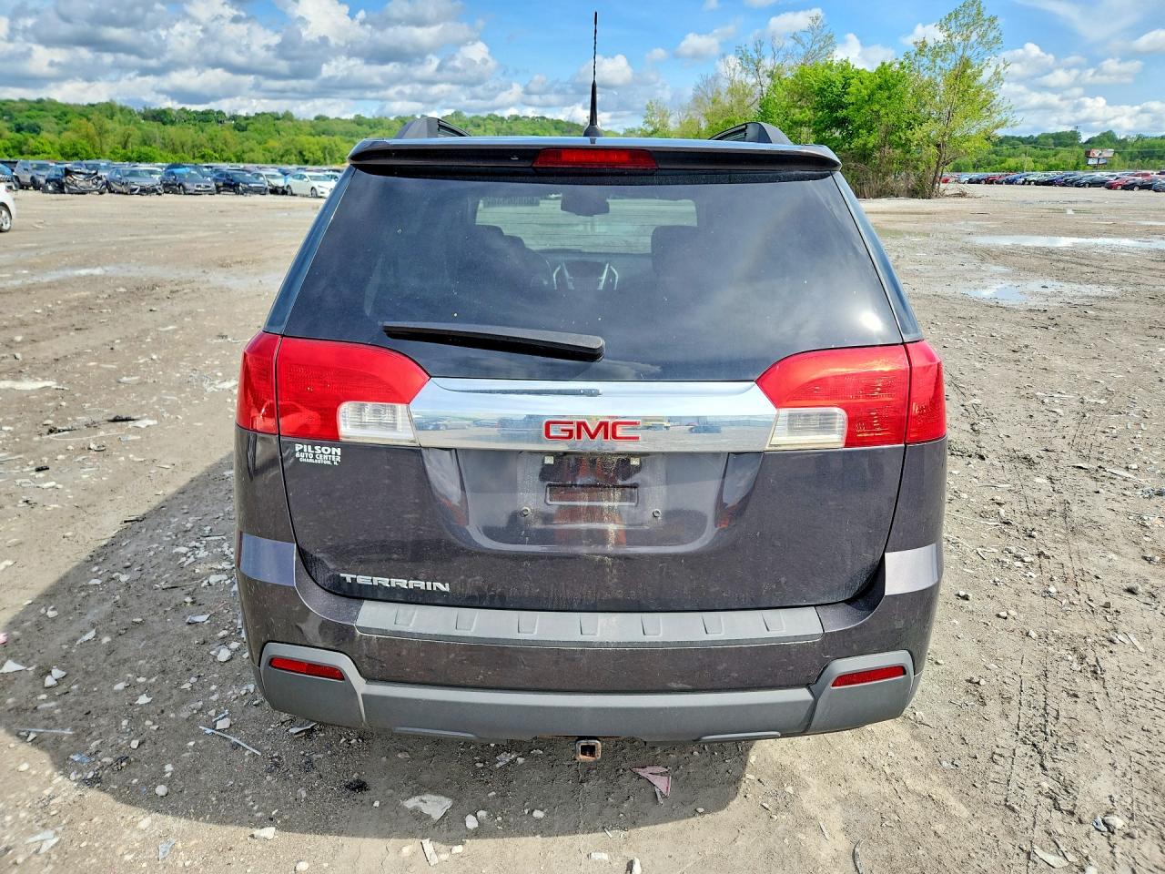 2013 Gmc Terrain Sle Gray vin: 2GKALSEK8D6127372