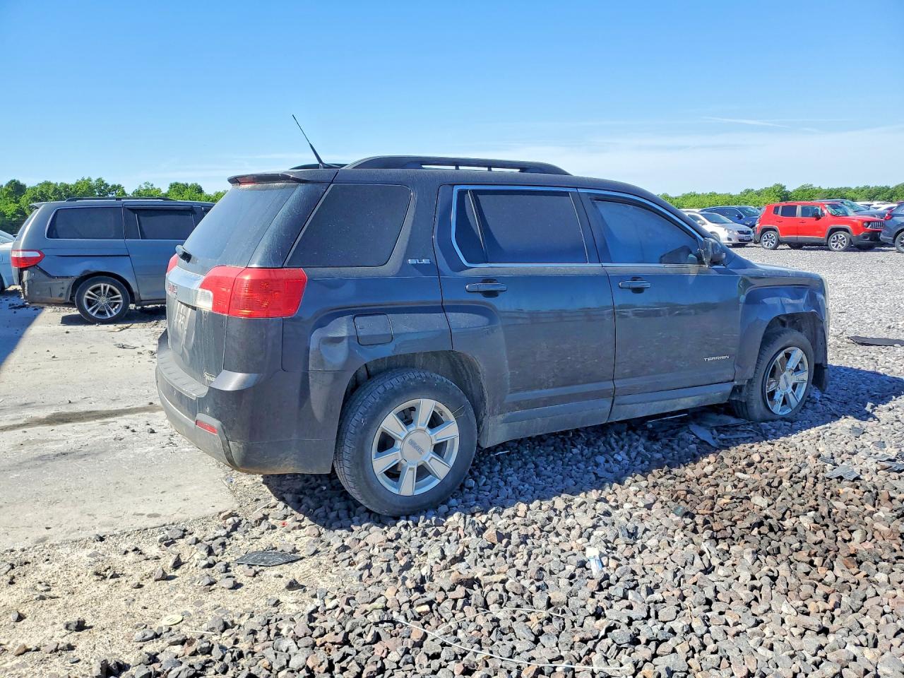 2013 Gmc Terrain Sle Black vin: 2GKALSEK8D6138792