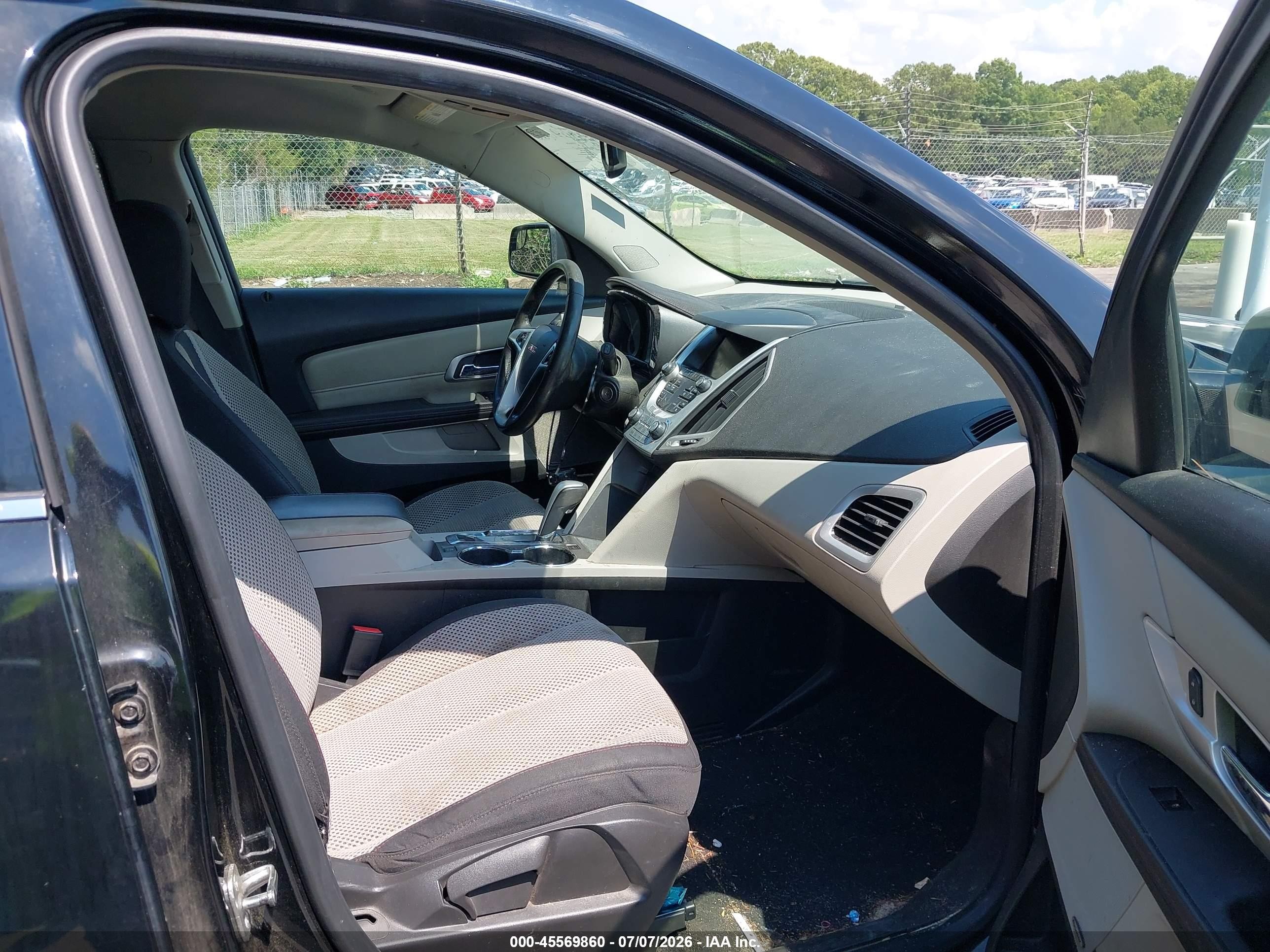 2013 Gmc Terrain Sle-2 Black vin: 2GKALSEK8D6253148