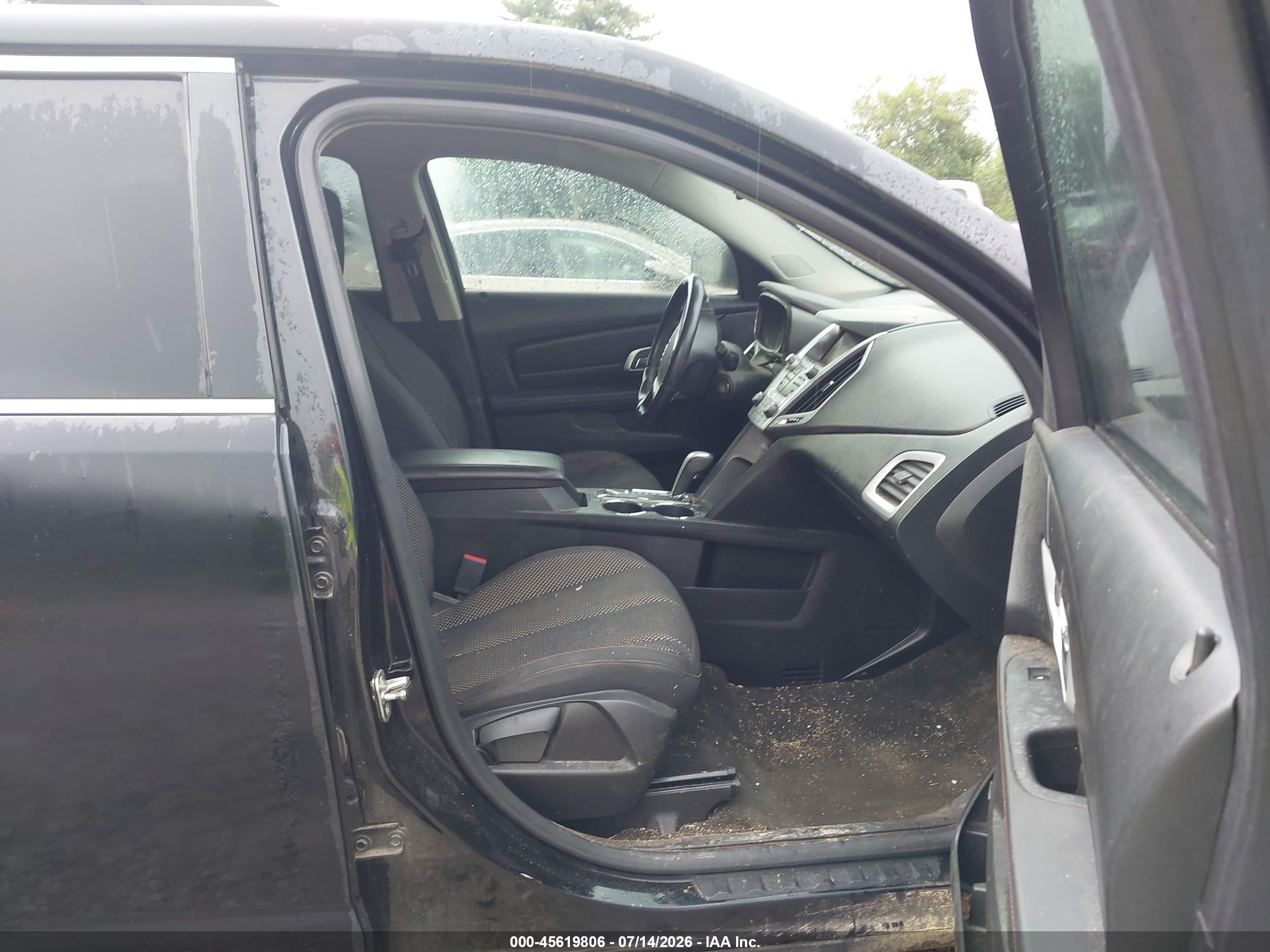 2013 Gmc Terrain Sle-2 Black vin: 2GKALSEK8D6277062