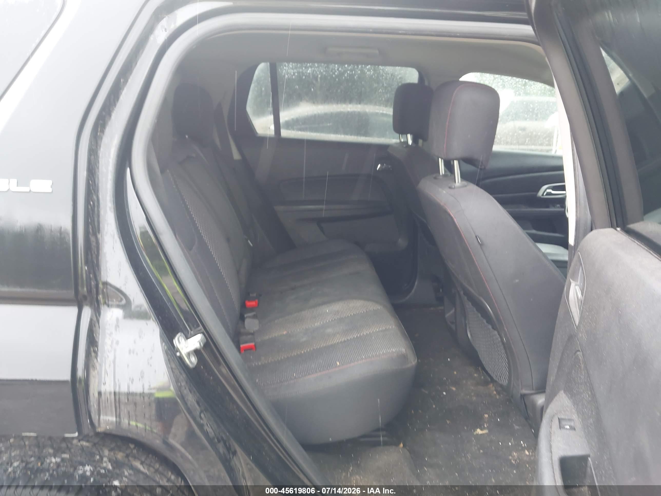 2013 Gmc Terrain Sle-2 Black vin: 2GKALSEK8D6277062