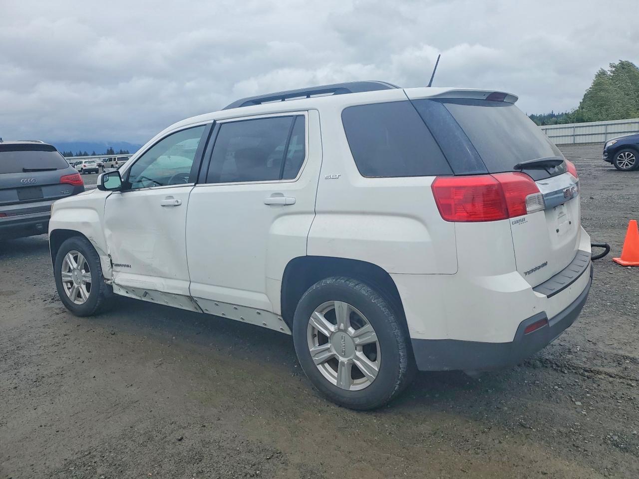2014 Gmc Terrain Slt White vin: 2GKALSEK8E6214027