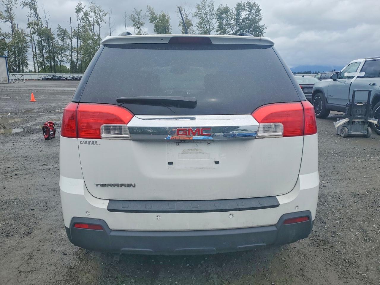 2014 Gmc Terrain Slt White vin: 2GKALSEK8E6214027