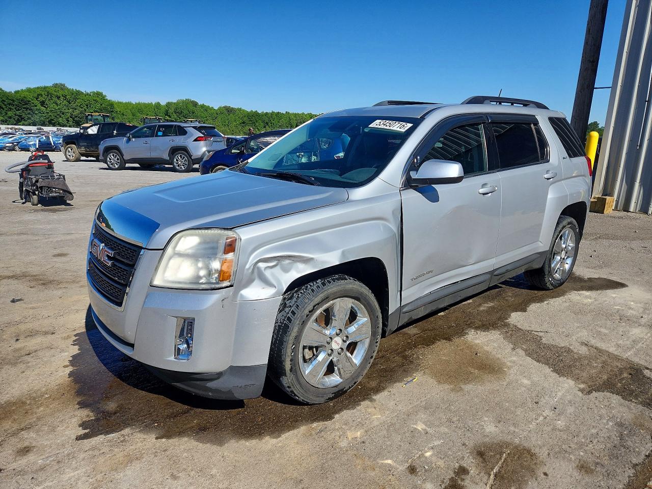 2014 Gmc Terrain Slt Gray vin: 2GKALSEK8E6296132