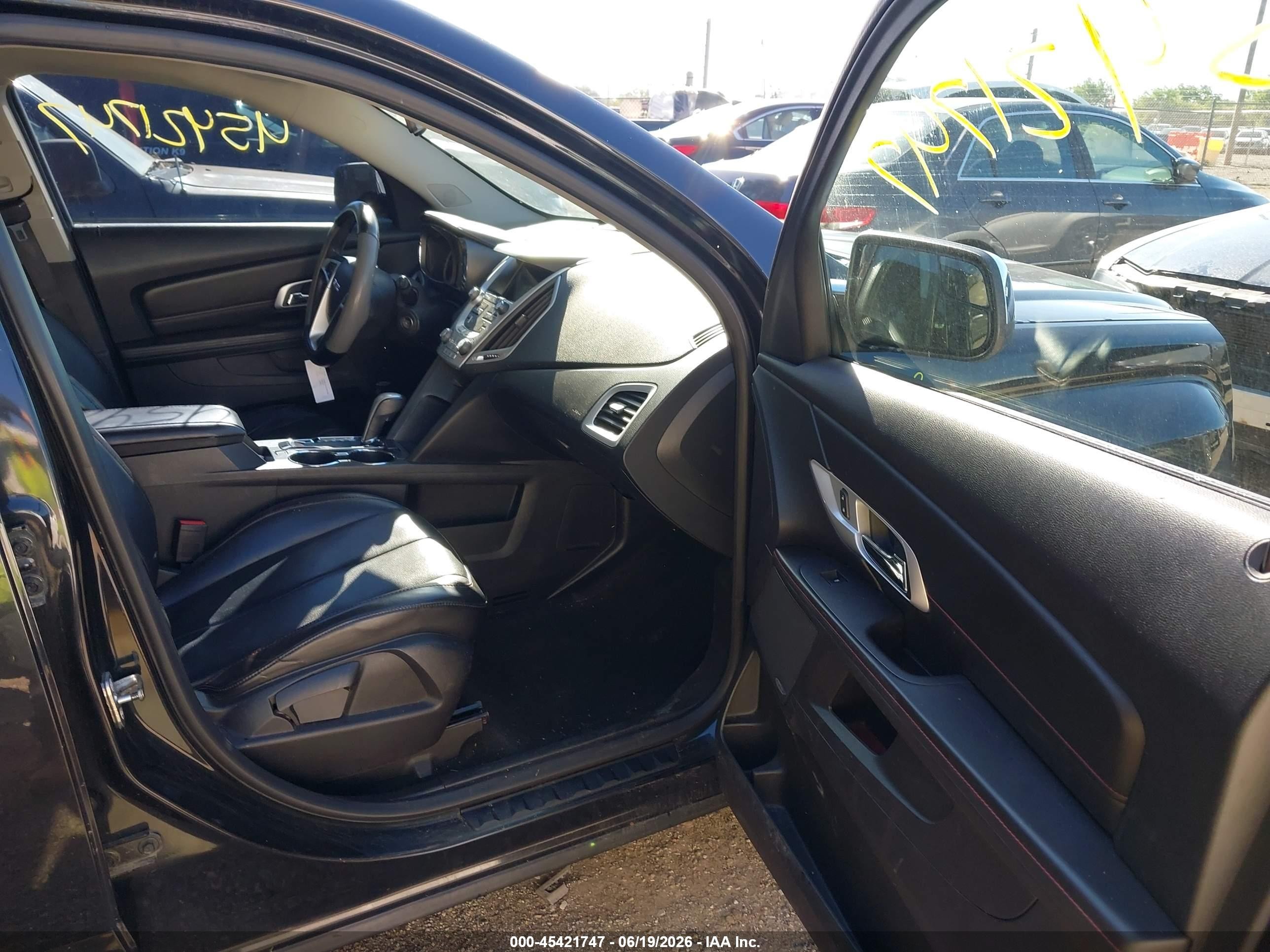 2014 Gmc Terrain Slt-1 Black vin: 2GKALSEK8E6364347