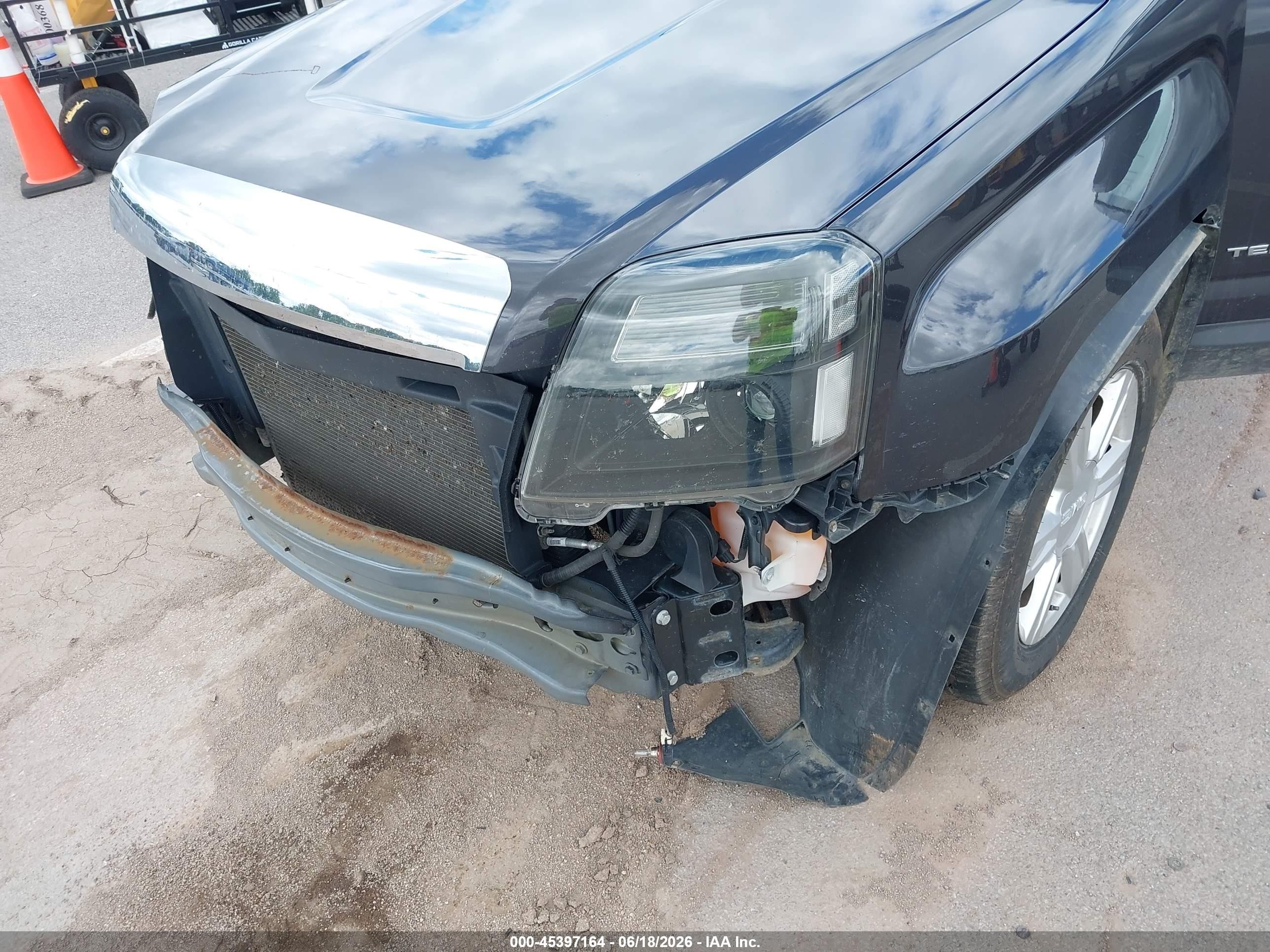 2015 Gmc Terrain Slt-1 Black vin: 2GKALSEK8F6162271
