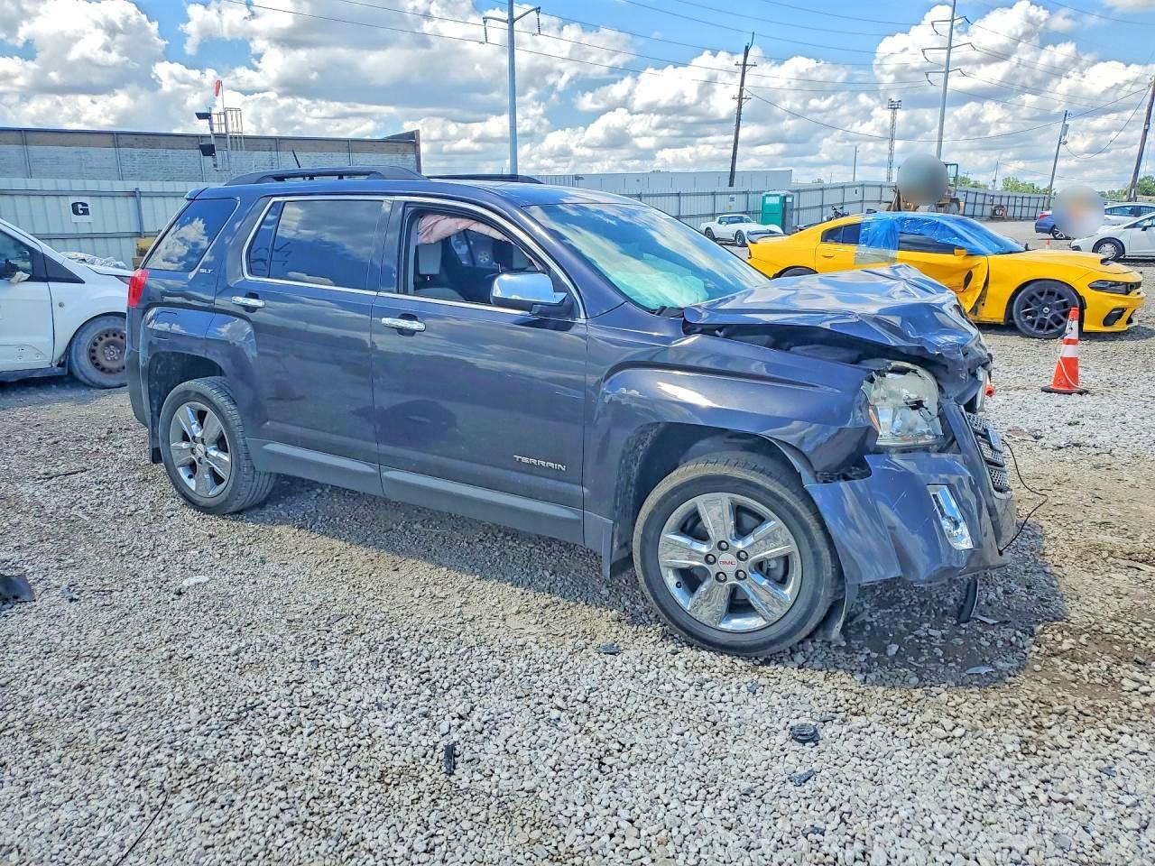 2015 Gmc Terrain Slt Black vin: 2GKALSEK8F6168670