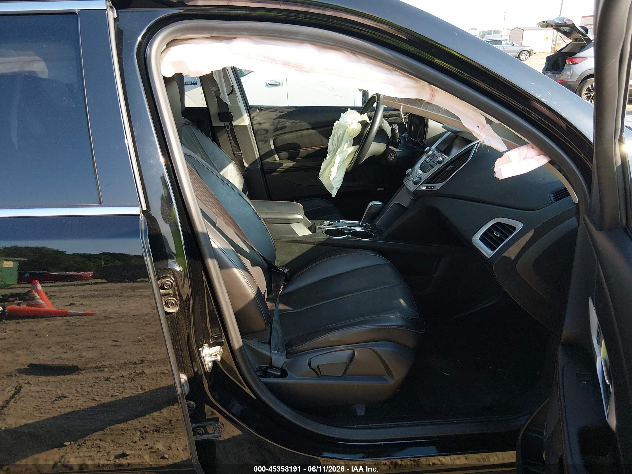 2015 Gmc Terrain Slt-1 Black vin: 2GKALSEK8F6300715