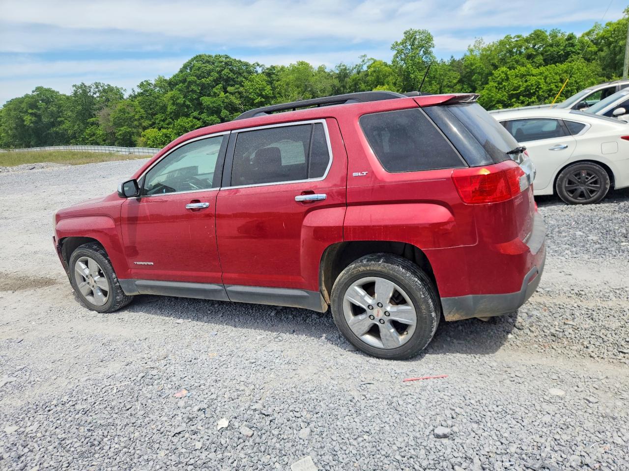 2015 Gmc Terrain Slt Red vin: 2GKALSEK8F6370702