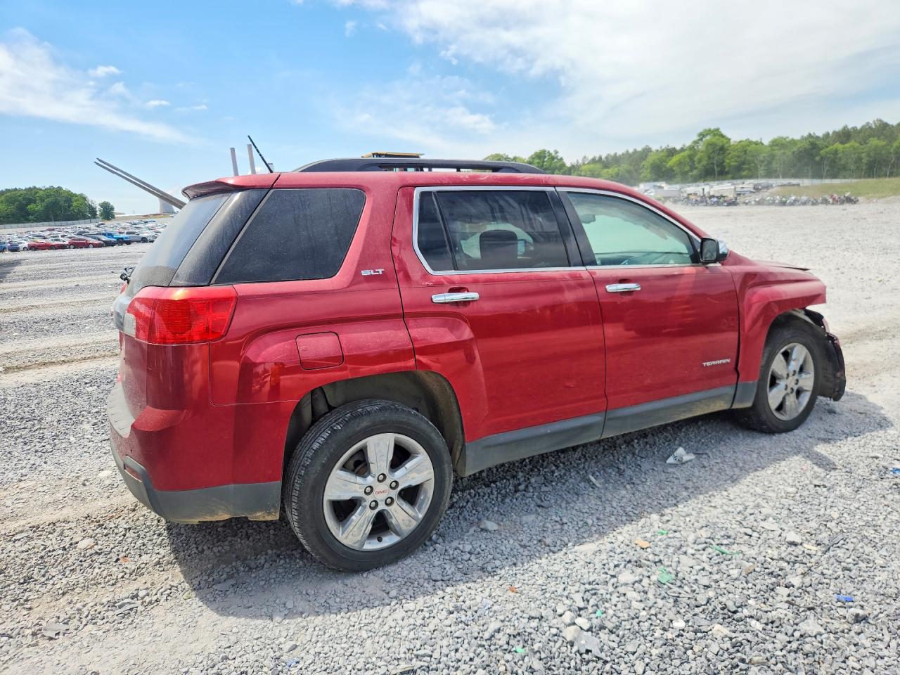 2015 Gmc Terrain Slt Red vin: 2GKALSEK8F6370702