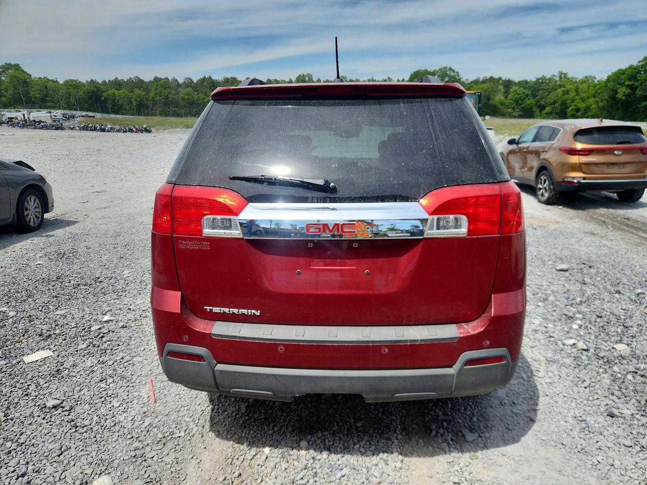 2015 Gmc Terrain Slt Red vin: 2GKALSEK8F6370702