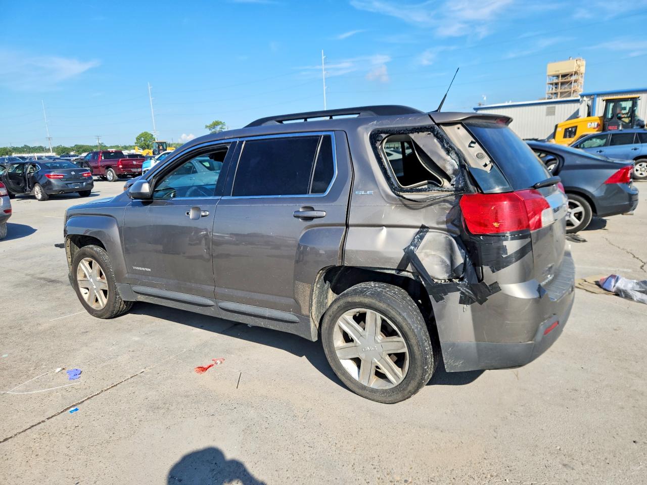 2012 Gmc Terrain Sle Серебряный vin: 2GKALSEK9C6168771
