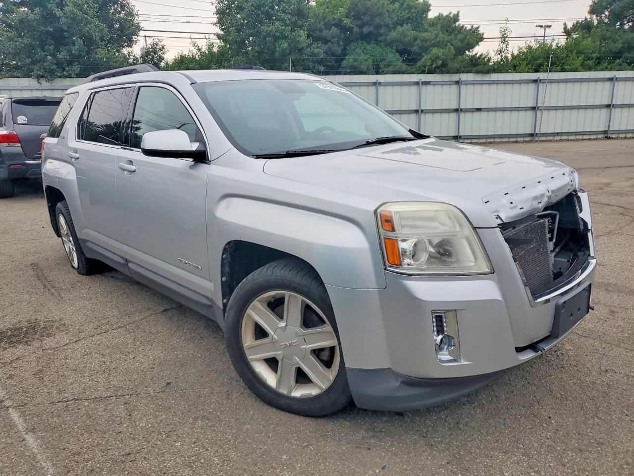 2012 Gmc Terrain Sle Silver vin: 2GKALSEK9C6173369