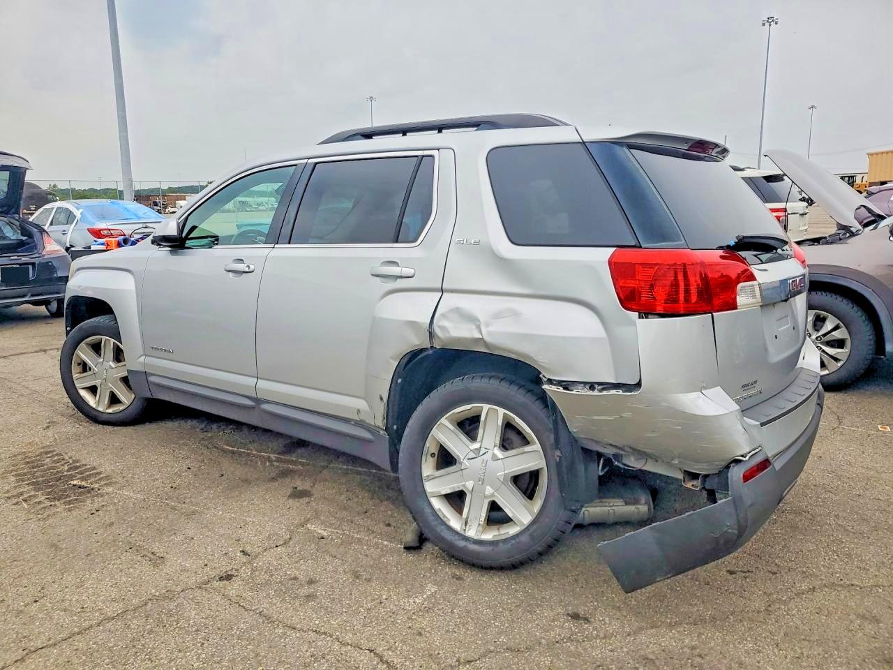 2012 Gmc Terrain Sle Silver vin: 2GKALSEK9C6173369