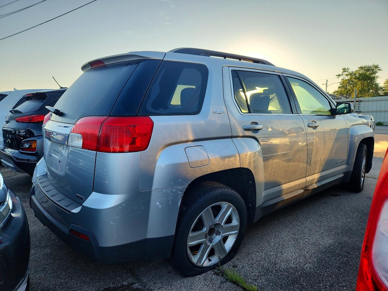 2012 Gmc Terrain Sle Silver vin: 2GKALSEK9C6173369