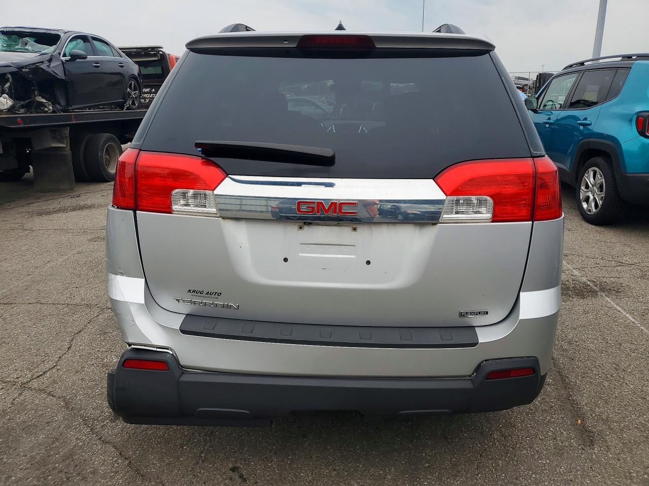 2012 Gmc Terrain Sle Silver vin: 2GKALSEK9C6173369