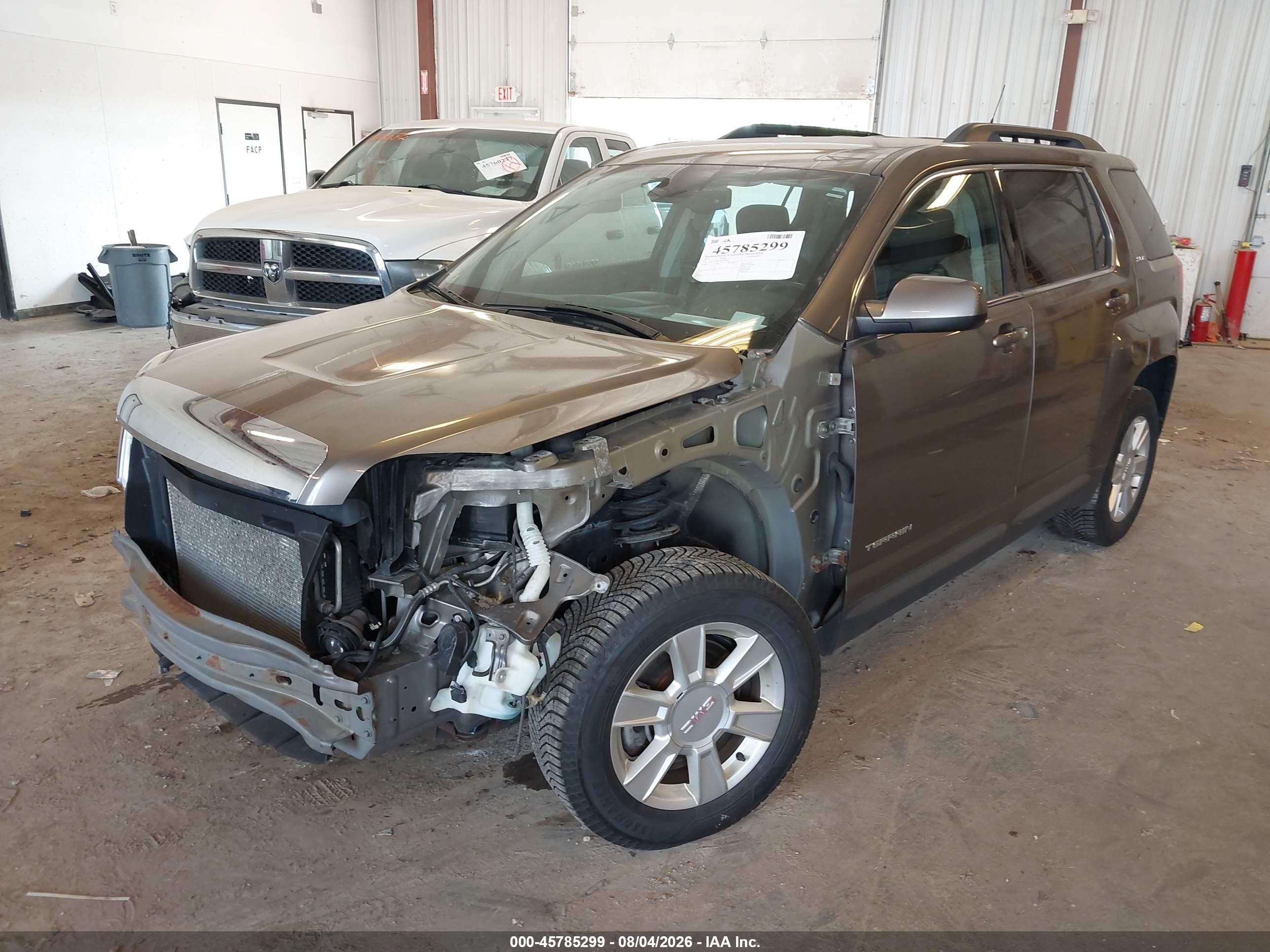 2012 Gmc Terrain Sle-2 Brown vin: 2GKALSEK9C6394163
