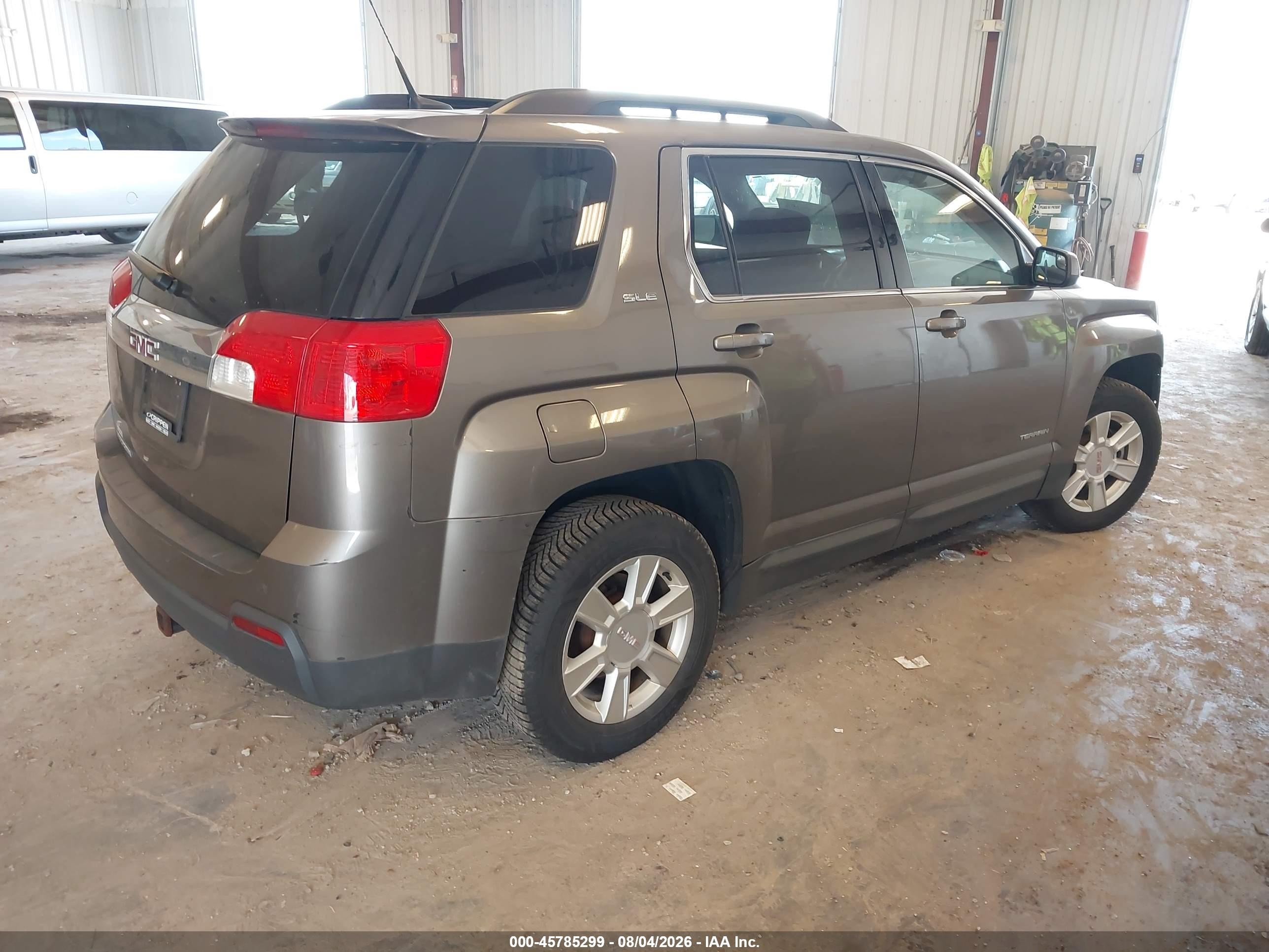 2012 Gmc Terrain Sle-2 Brown vin: 2GKALSEK9C6394163