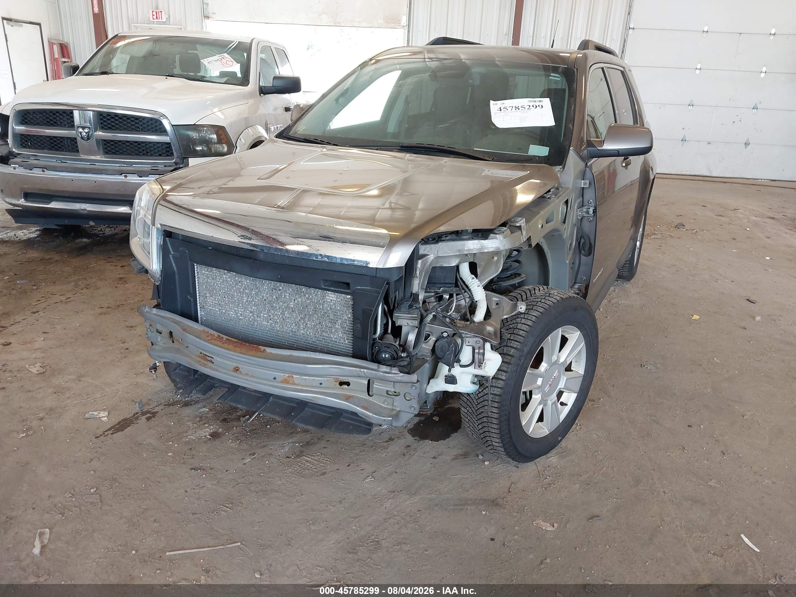 2012 Gmc Terrain Sle-2 Brown vin: 2GKALSEK9C6394163