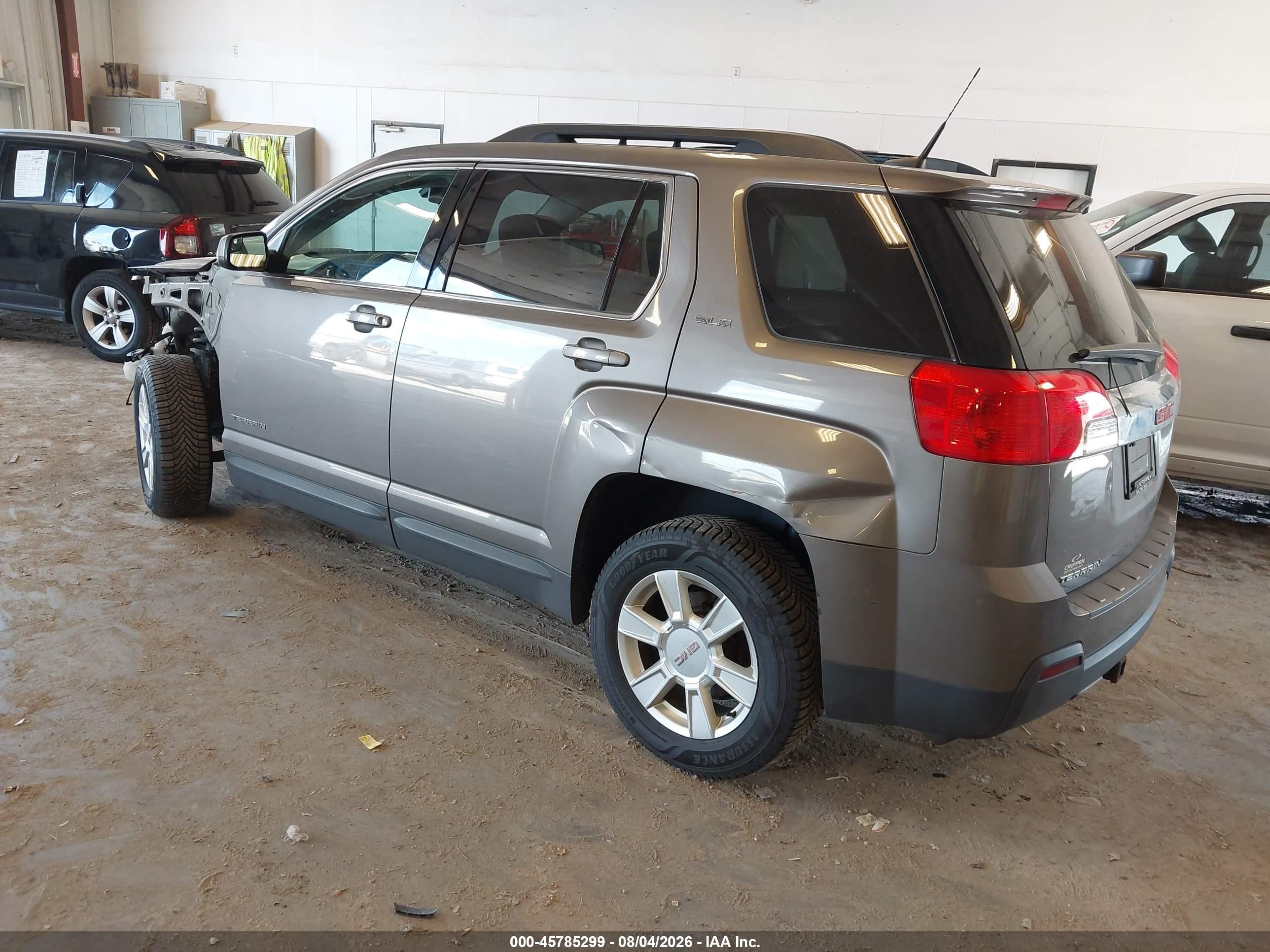 2012 Gmc Terrain Sle-2 Brown vin: 2GKALSEK9C6394163