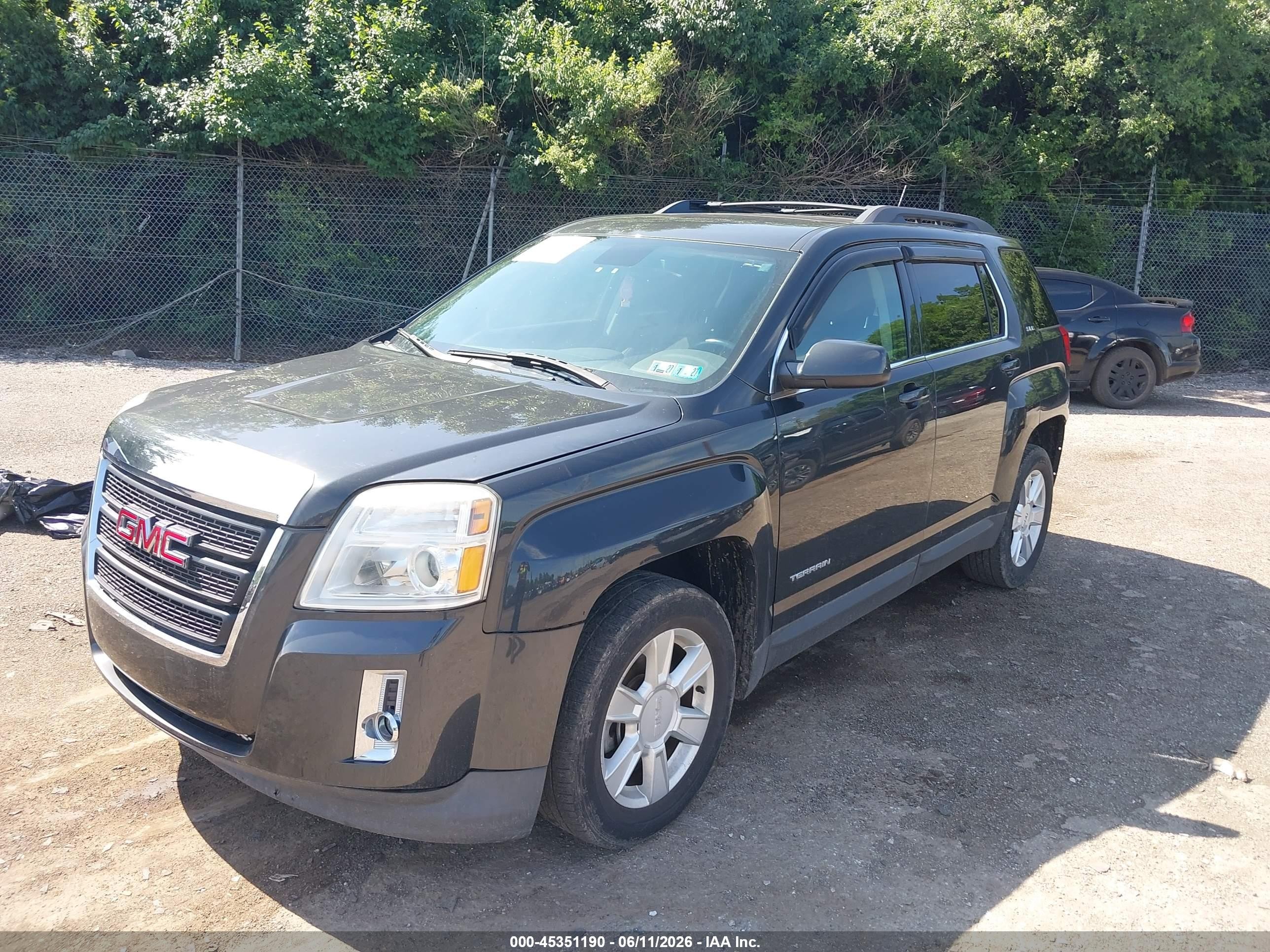 2013 Gmc Terrain Sle-2 Серый vin: 2GKALSEK9D6278088