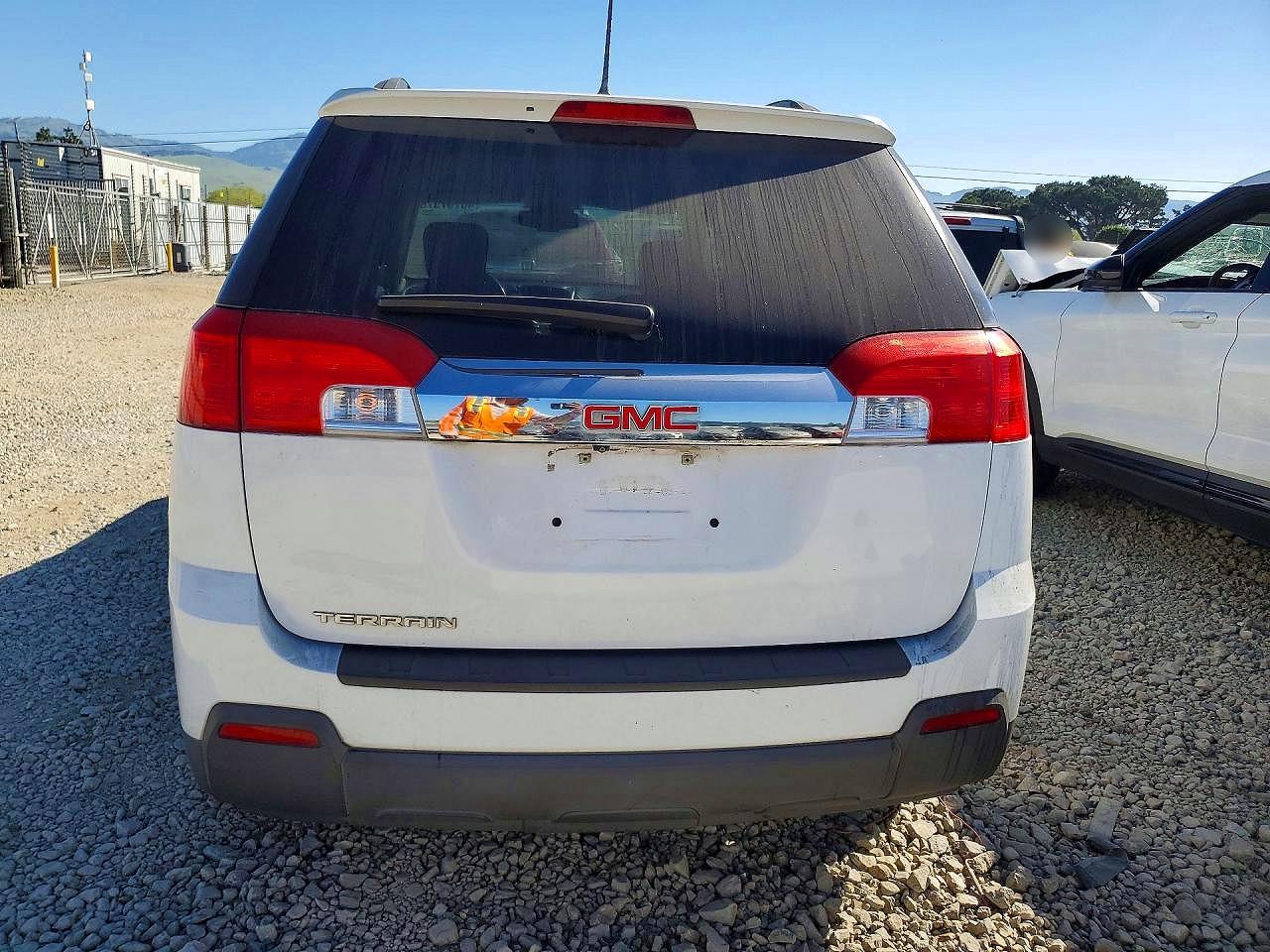 2013 Gmc Terrain Sle White vin: 2GKALSEK9D6289432