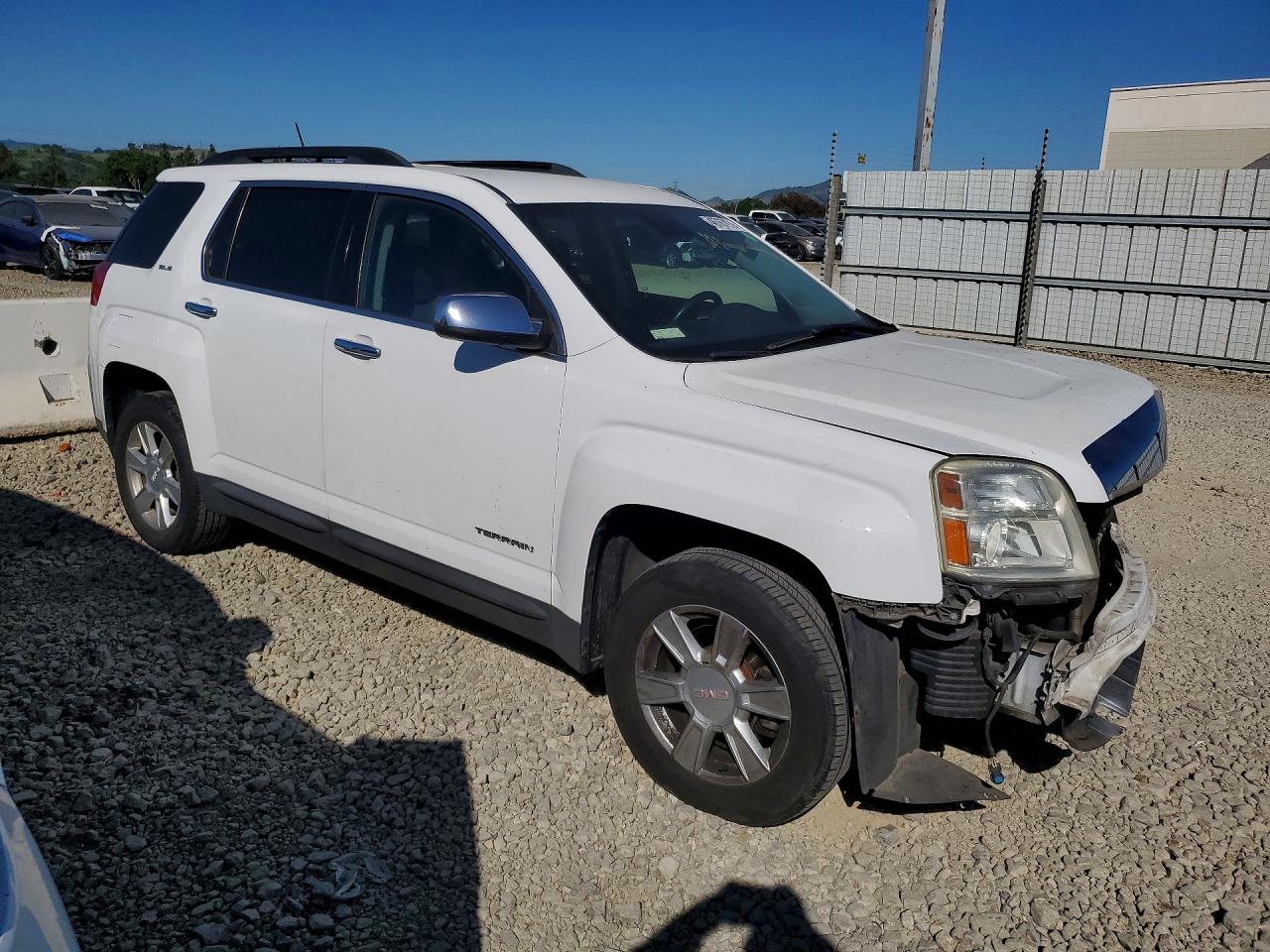 2013 Gmc Terrain Sle White vin: 2GKALSEK9D6289432