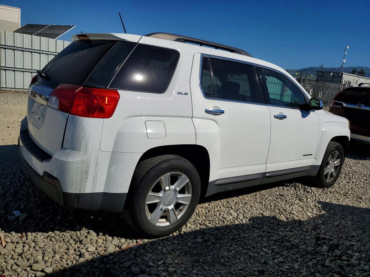 2013 Gmc Terrain Sle White vin: 2GKALSEK9D6289432