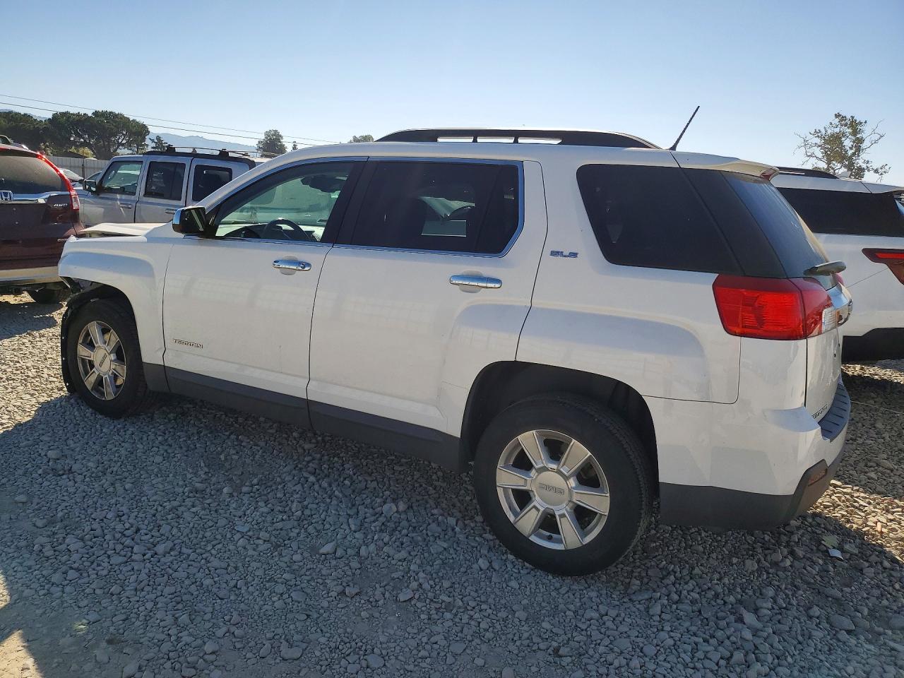 2013 Gmc Terrain Sle White vin: 2GKALSEK9D6289432