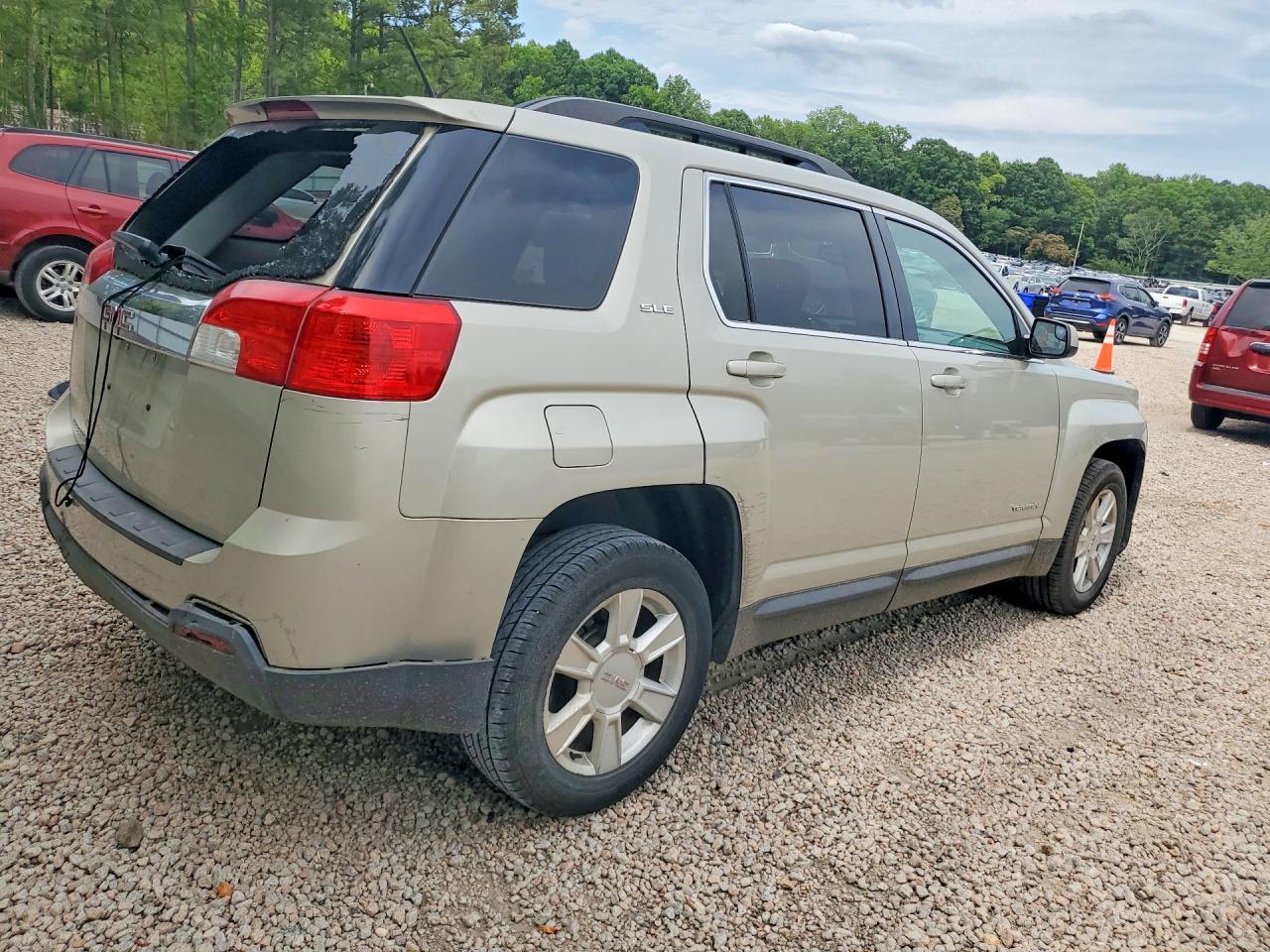 2013 Gmc Terrain Sle Бежевый vin: 2GKALSEK9D6312014