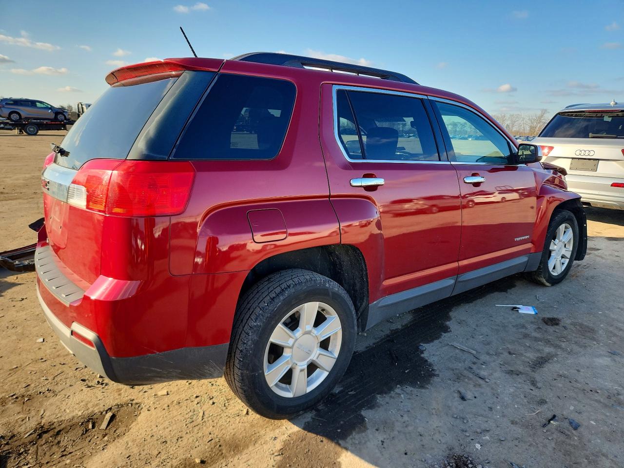 2013 Gmc Terrain Sle Burgundy vin: 2GKALSEK9D6385724