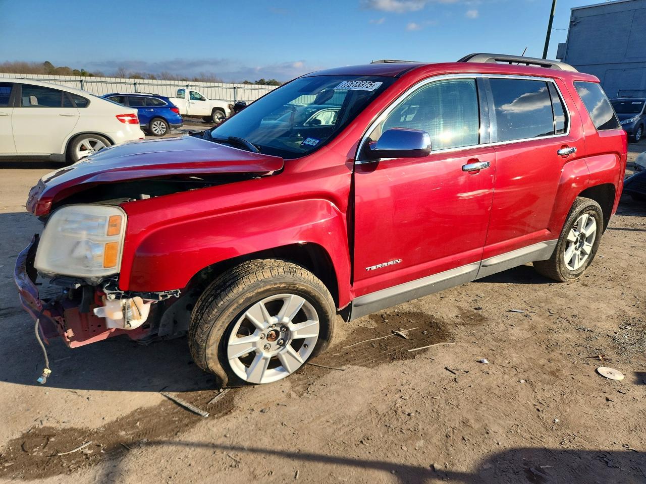 2013 Gmc Terrain Sle Burgundy vin: 2GKALSEK9D6385724