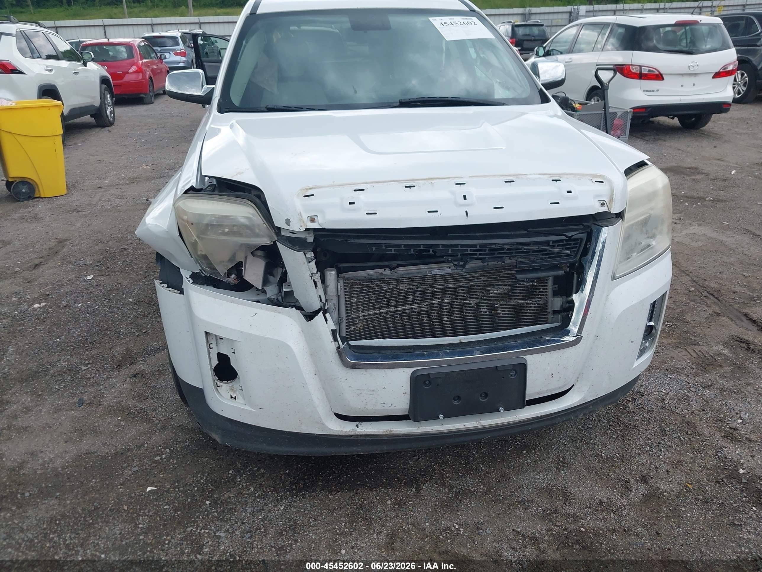 2014 Gmc Terrain Slt-1 Белый vin: 2GKALSEK9E6154520