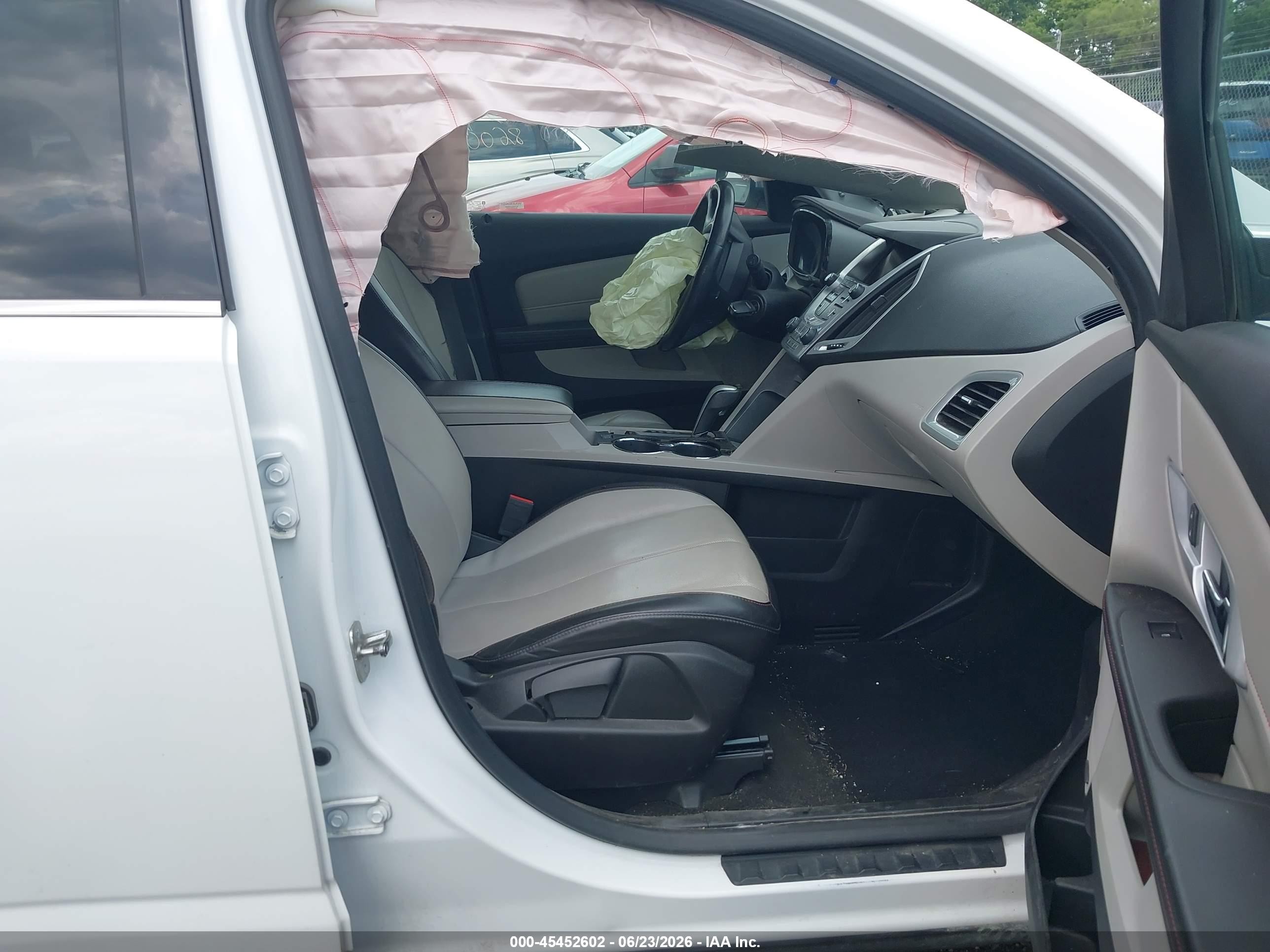 2014 Gmc Terrain Slt-1 Белый vin: 2GKALSEK9E6154520