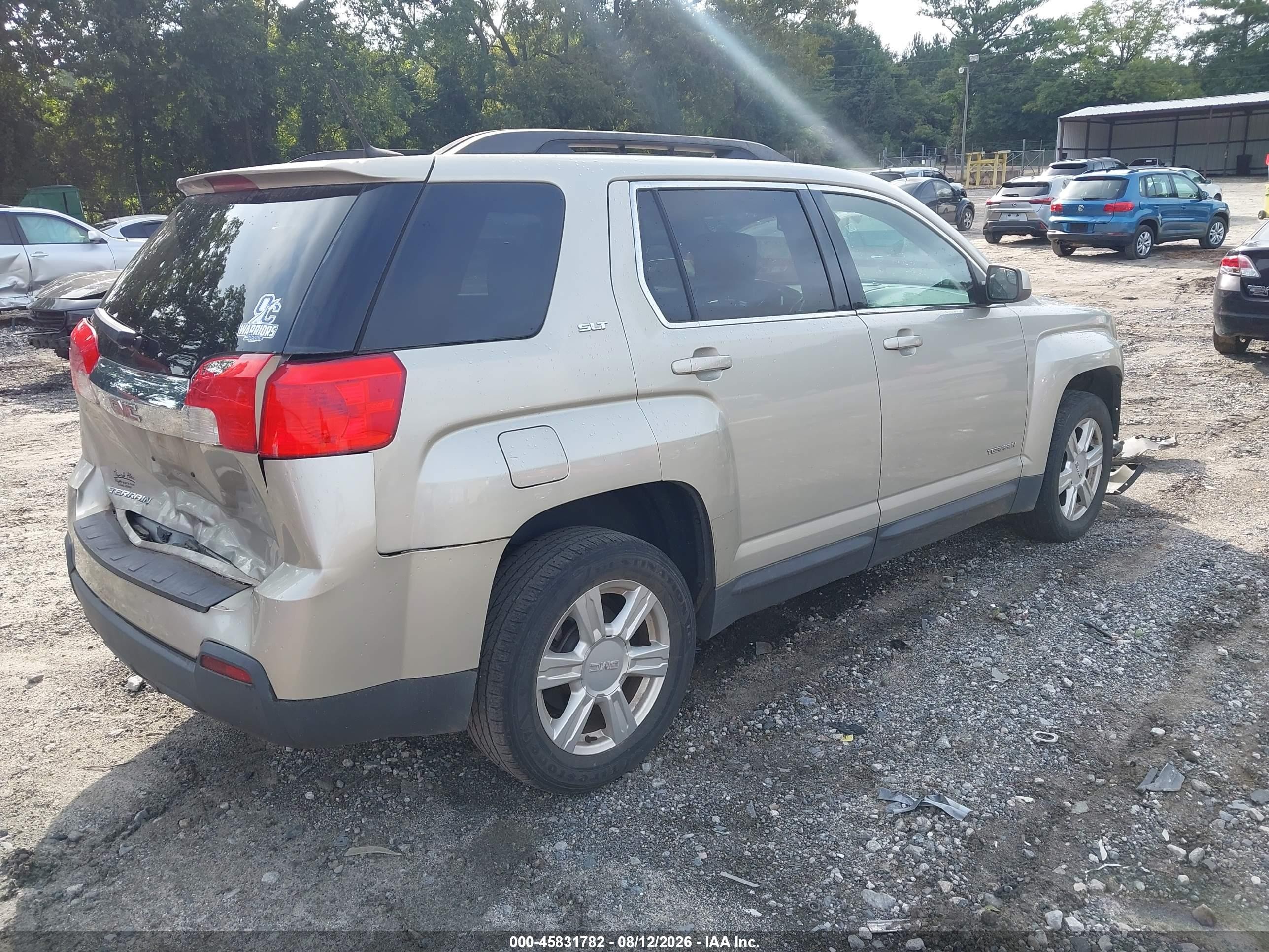 2014 Gmc Terrain Slt-1 Beige vin: 2GKALSEK9E6160947