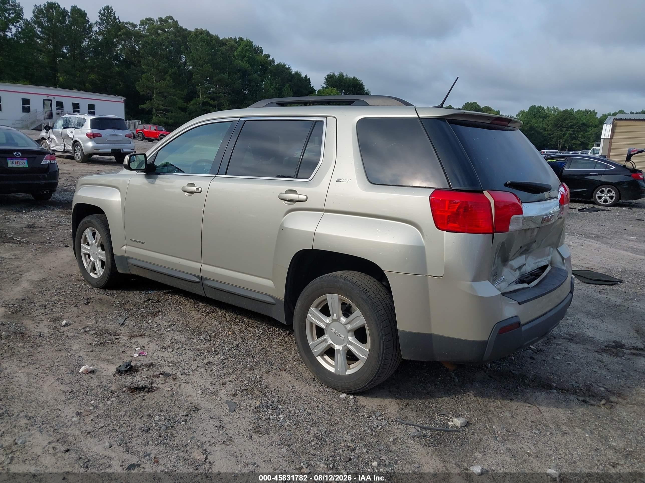 2014 Gmc Terrain Slt-1 Beige vin: 2GKALSEK9E6160947