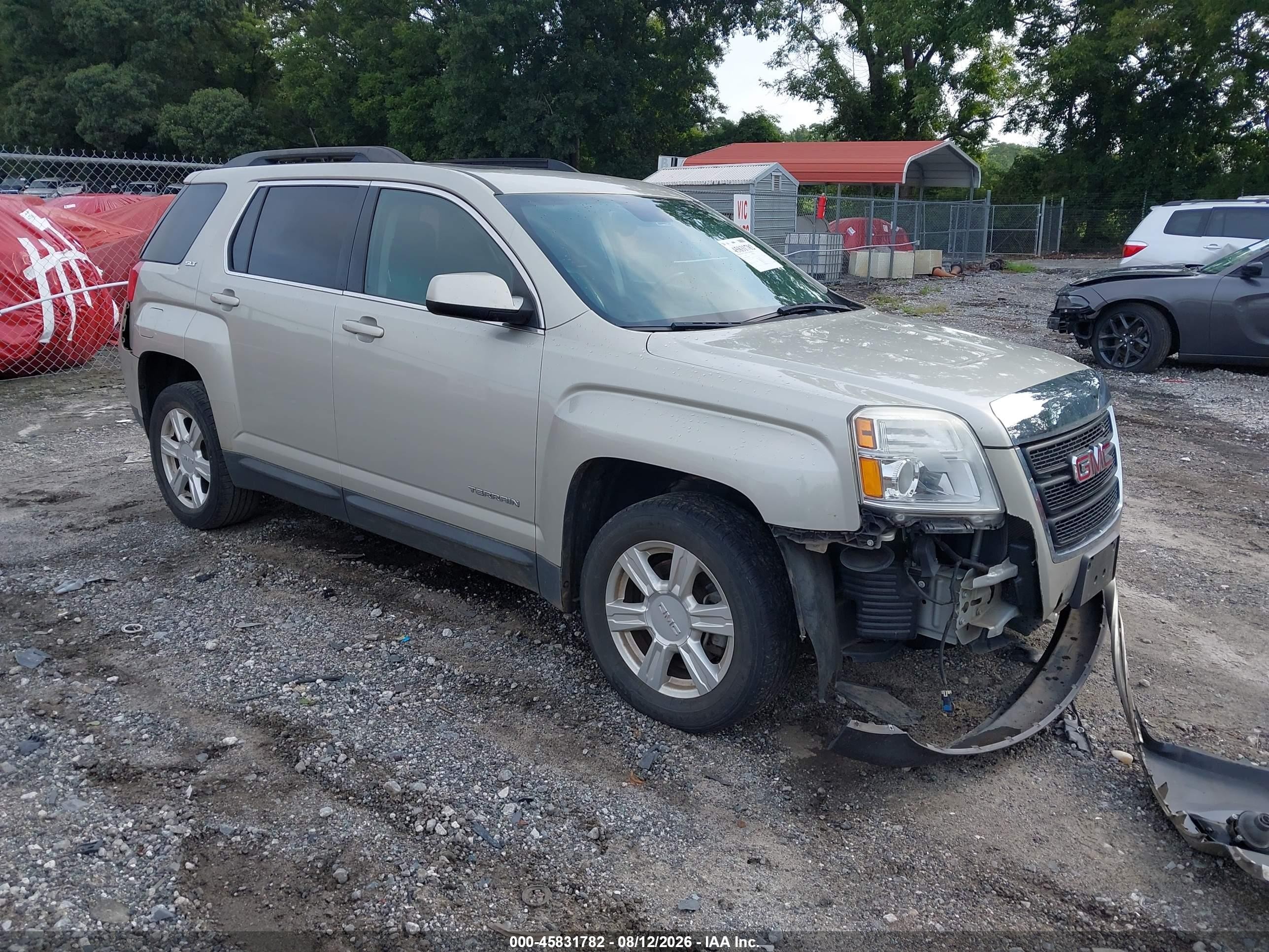 2014 Gmc Terrain Slt-1 Beige vin: 2GKALSEK9E6160947