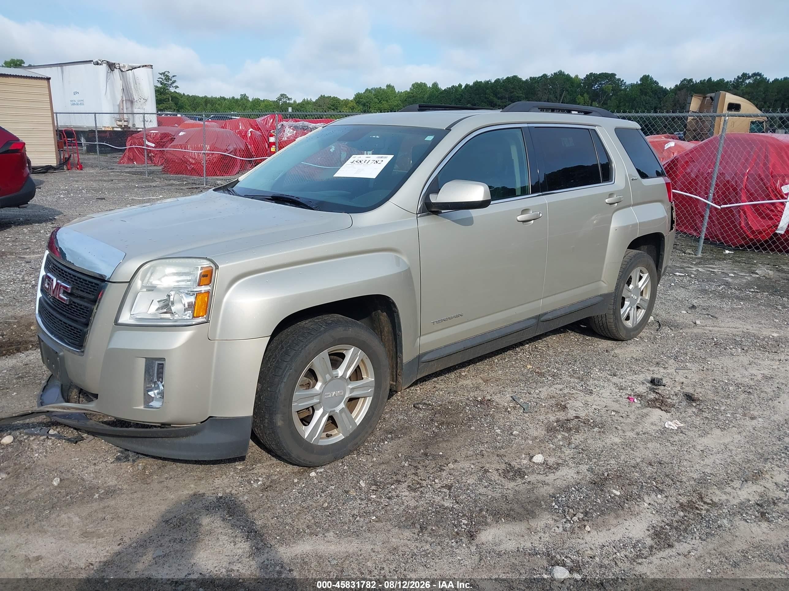 2014 Gmc Terrain Slt-1 Beige vin: 2GKALSEK9E6160947