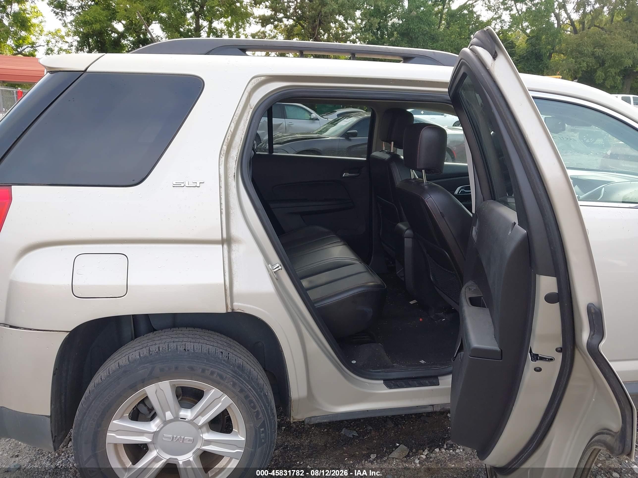 2014 Gmc Terrain Slt-1 Beige vin: 2GKALSEK9E6160947