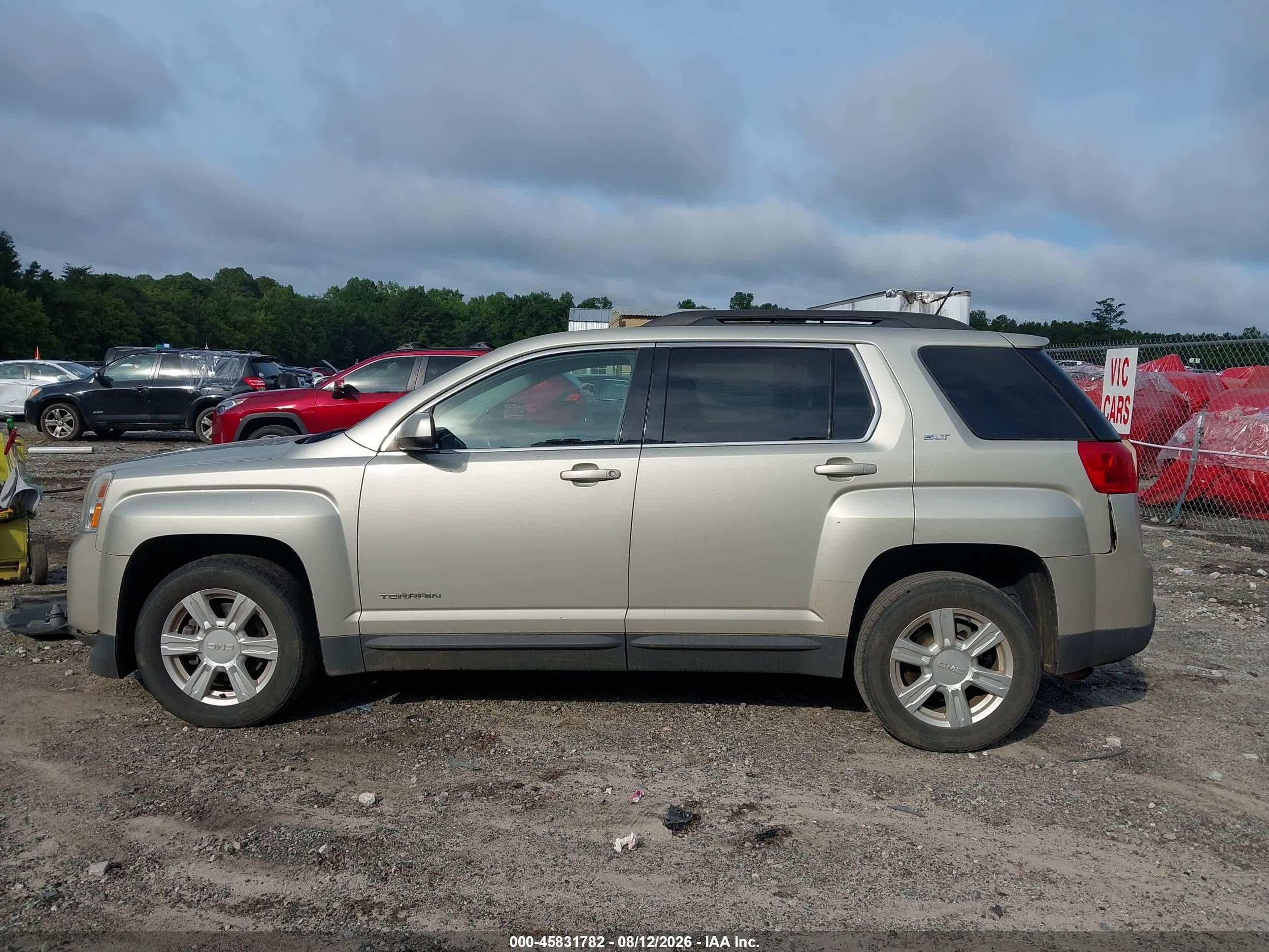 2014 Gmc Terrain Slt-1 Beige vin: 2GKALSEK9E6160947