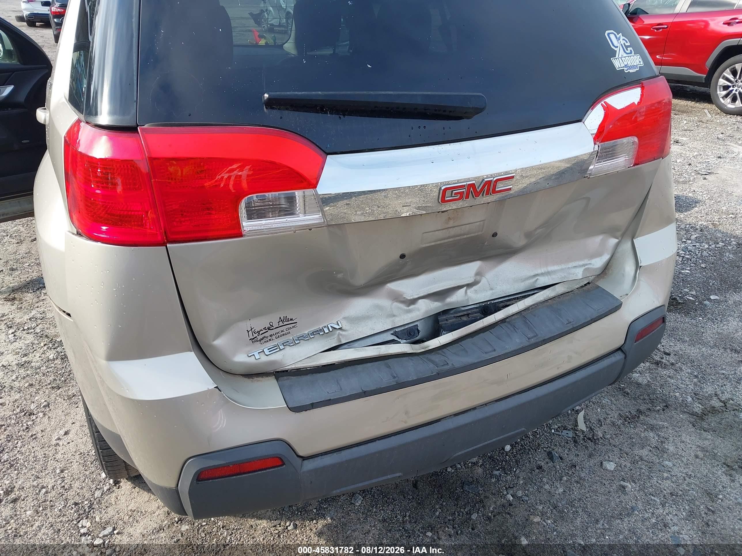 2014 Gmc Terrain Slt-1 Beige vin: 2GKALSEK9E6160947