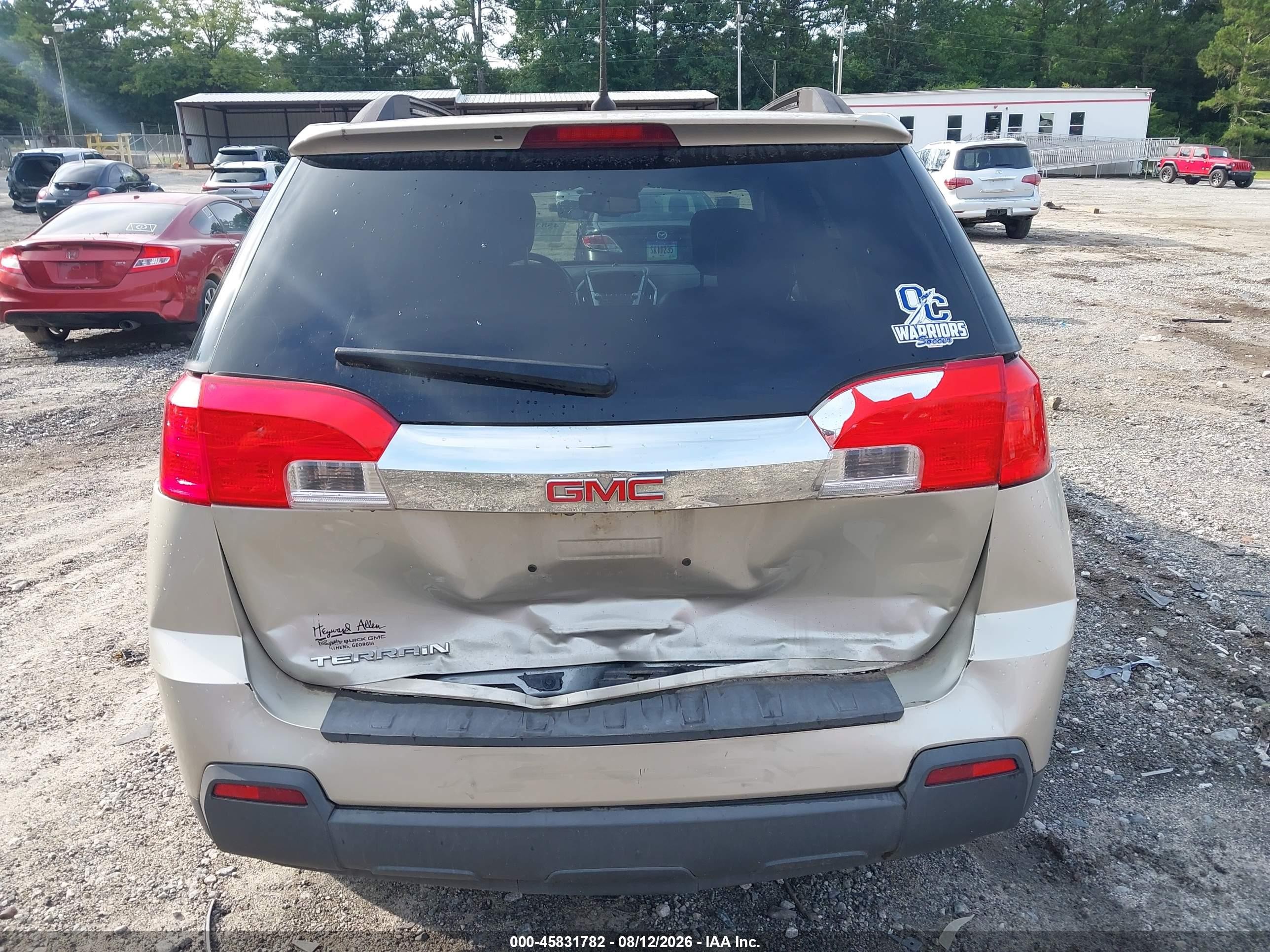 2014 Gmc Terrain Slt-1 Beige vin: 2GKALSEK9E6160947