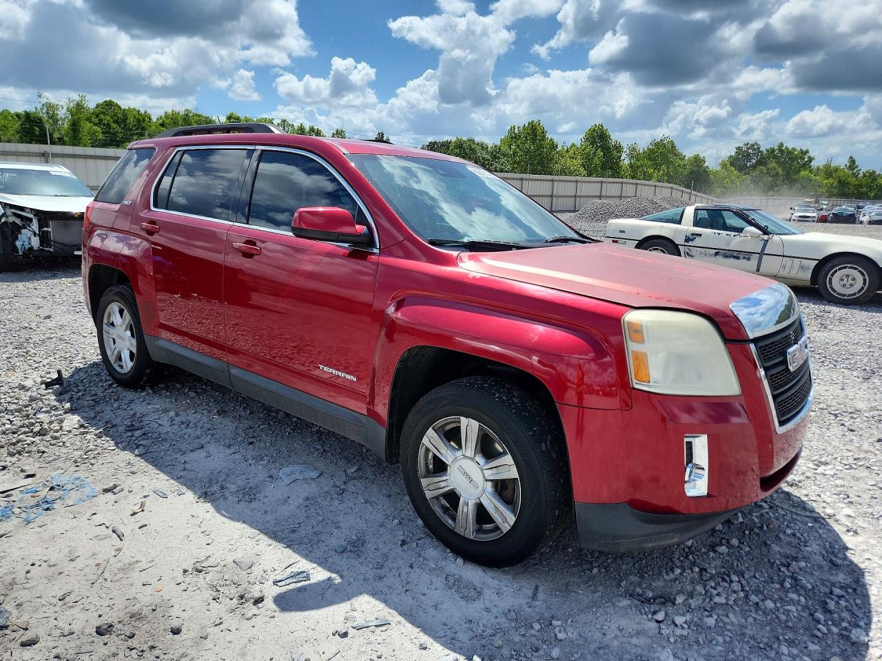 2014 Gmc Terrain Slt Red vin: 2GKALSEK9E6251619