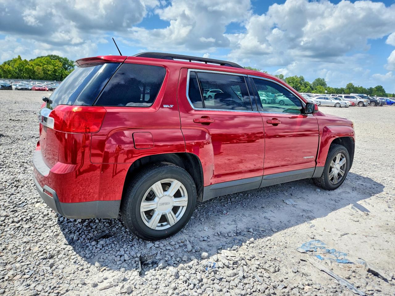 2014 Gmc Terrain Slt Red vin: 2GKALSEK9E6251619