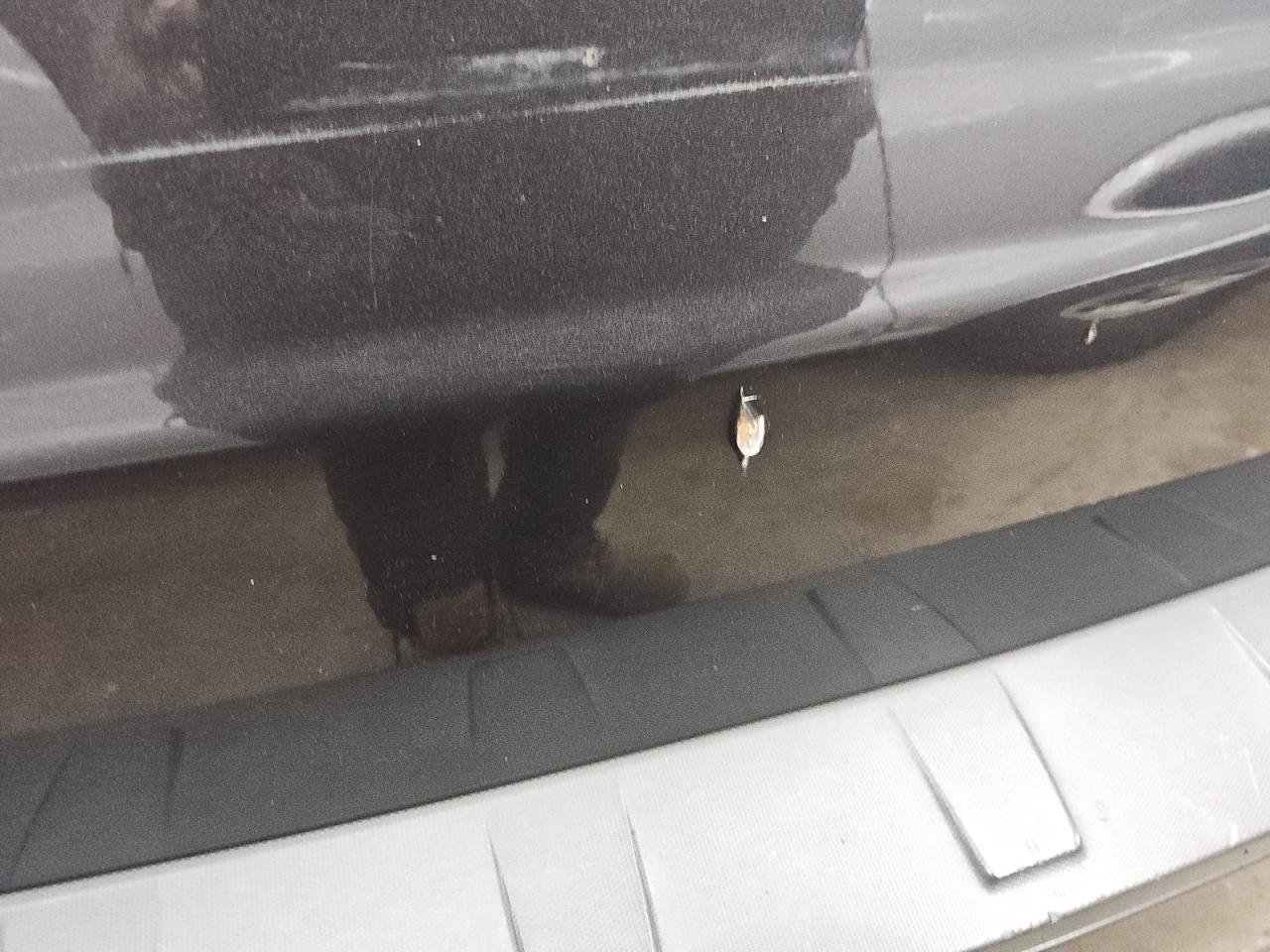 2014 Gmc Terrain Slt Black vin: 2GKALSEK9E6307865 Damage: Lift Gate, Previous Repair, Substd Peeling